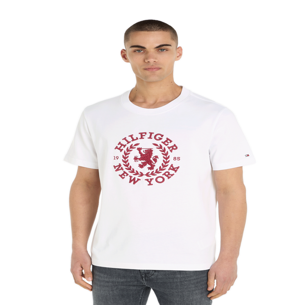 Tommy Hilfiger Cotton Logo T-shirt In White