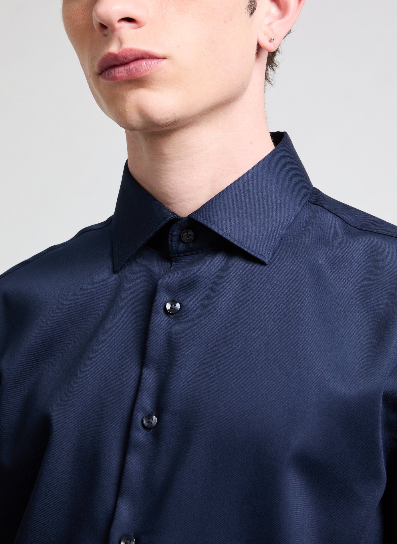 Chemise slim sans repassage SEIDENSTICKER Bleu