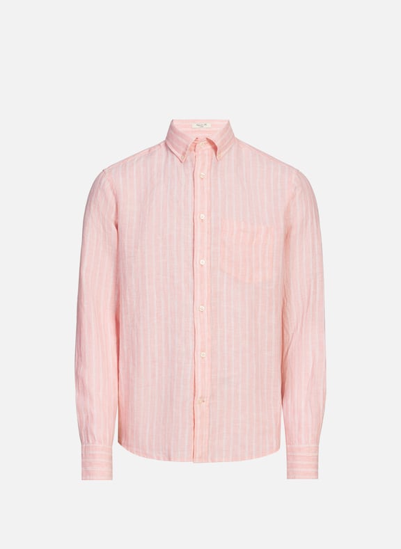 Chemise à rayures en lin Rose by GANT GANT Chemise à rayures en lin Rose