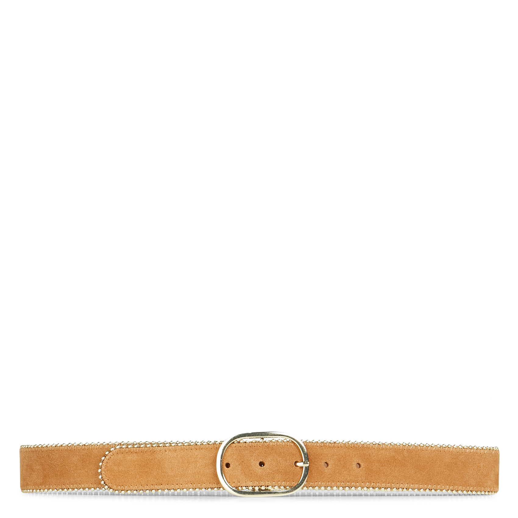 MAISON 123 Ceinture en cuir jasmine Beige