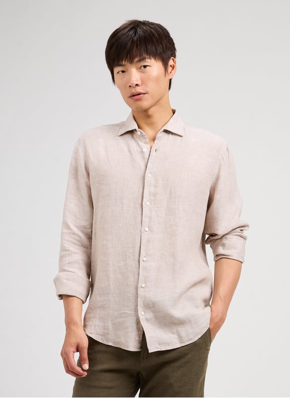 Linen shirt Beige by SEIDENSTICKER SEIDENSTICKER Linen shirt Beige