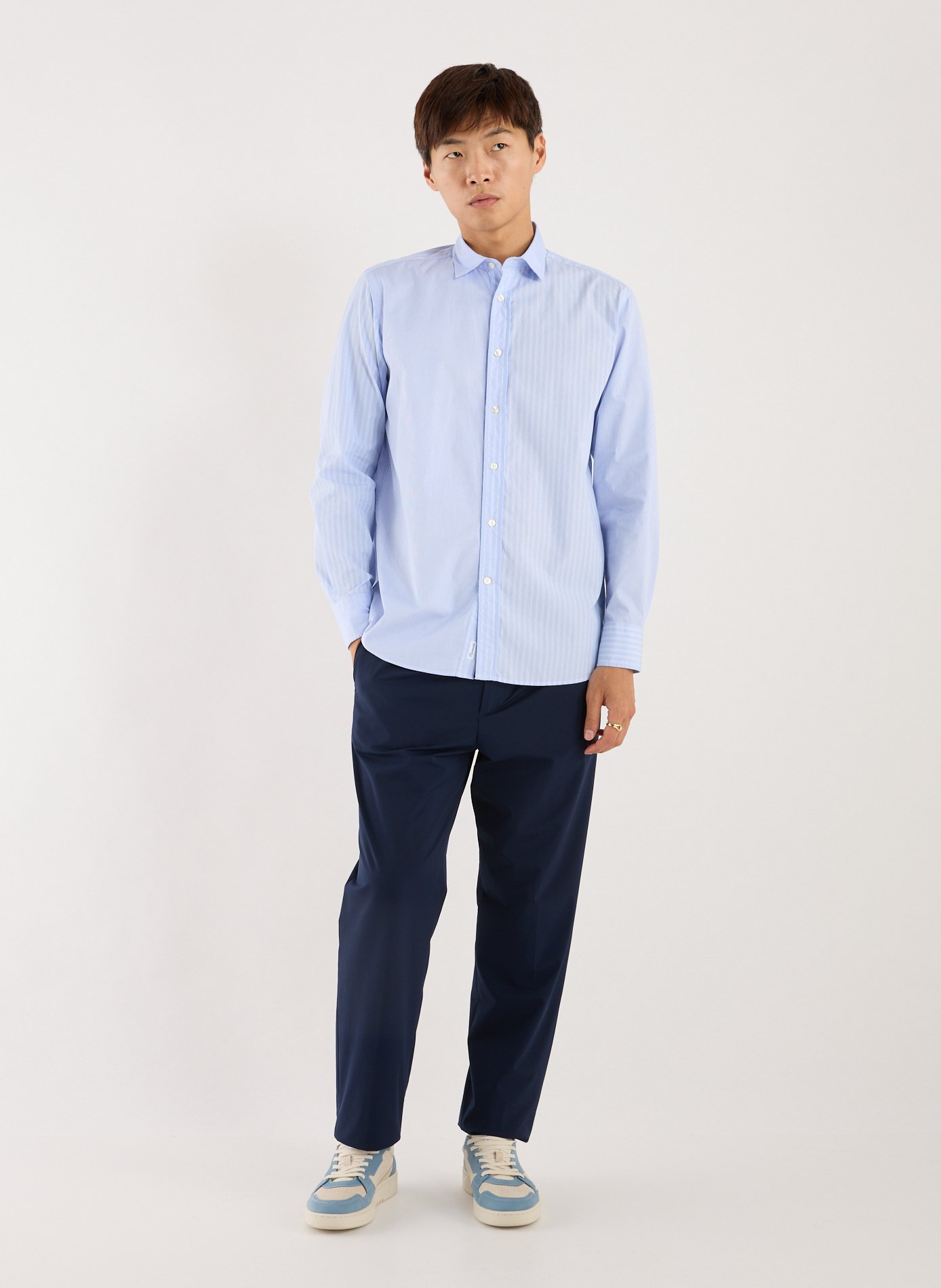 Plain shirt FACONNABLE Blue