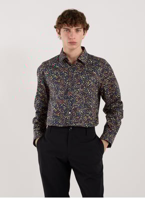 Chemise en coton à imprimé florale  PAUL SMITH Chemise en coton à imprimé florale  PAUL SMITH