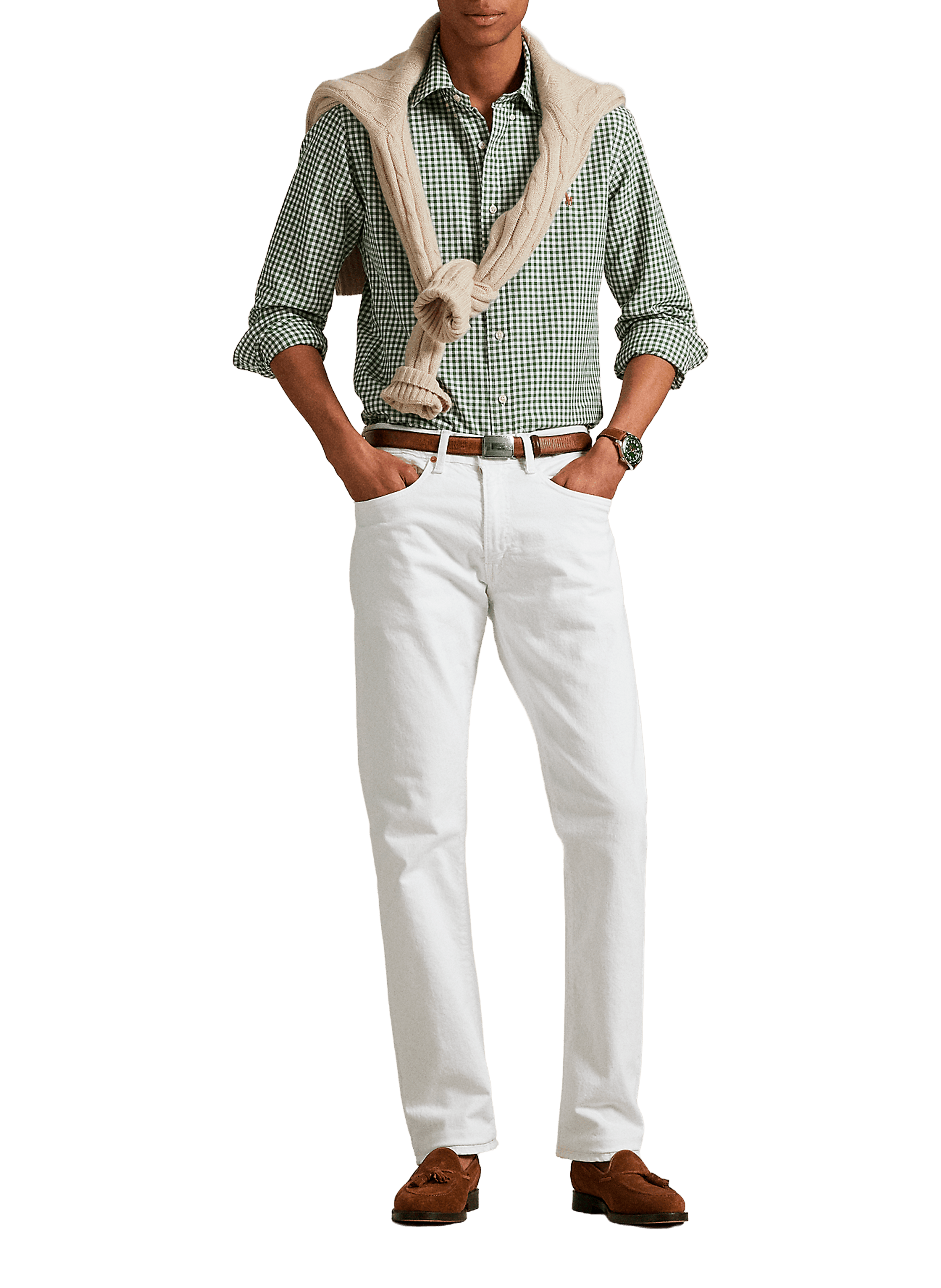 Checked shirt POLO RALPH LAUREN Green