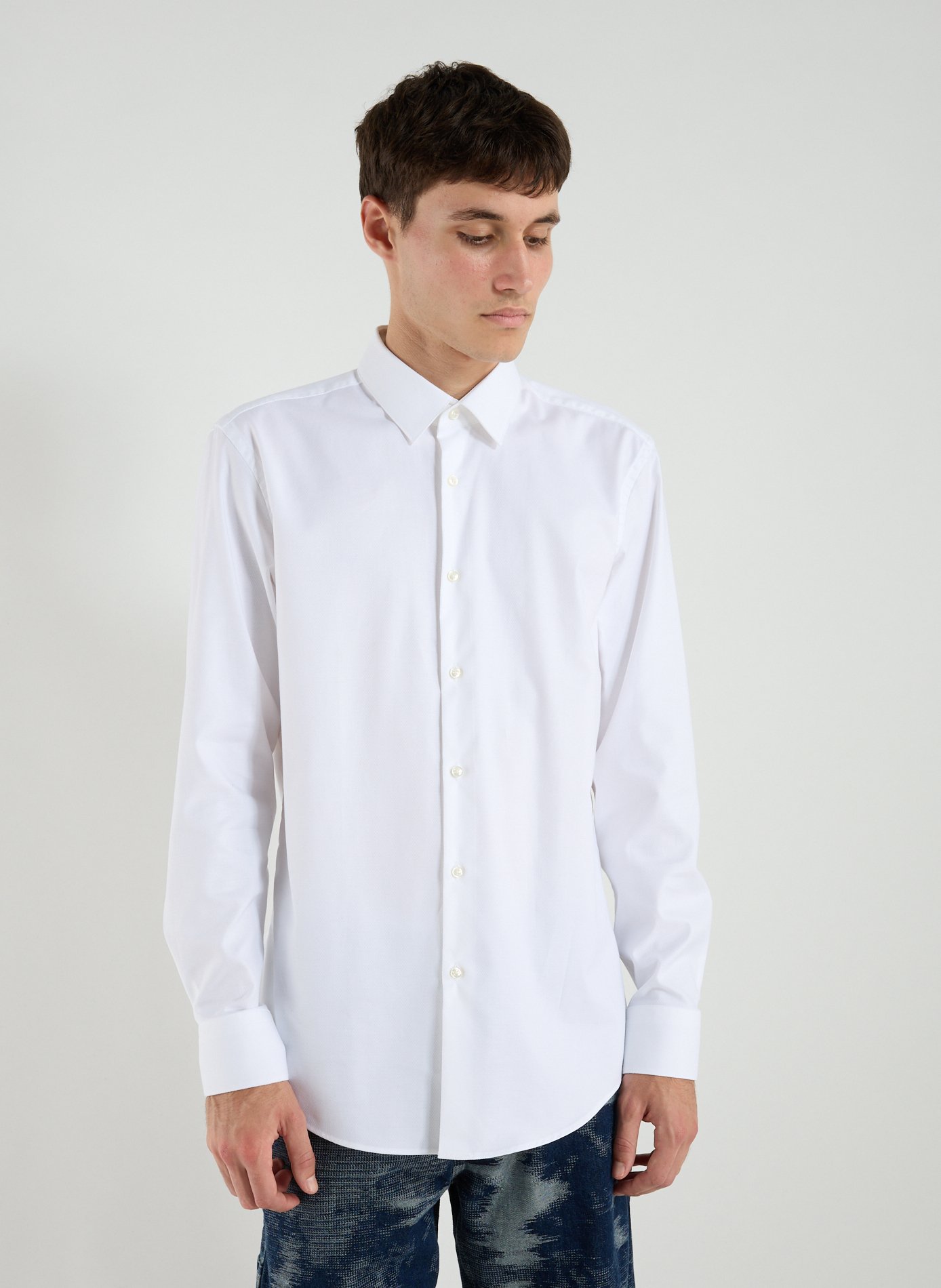 BOSS Chemise slim  Blanc