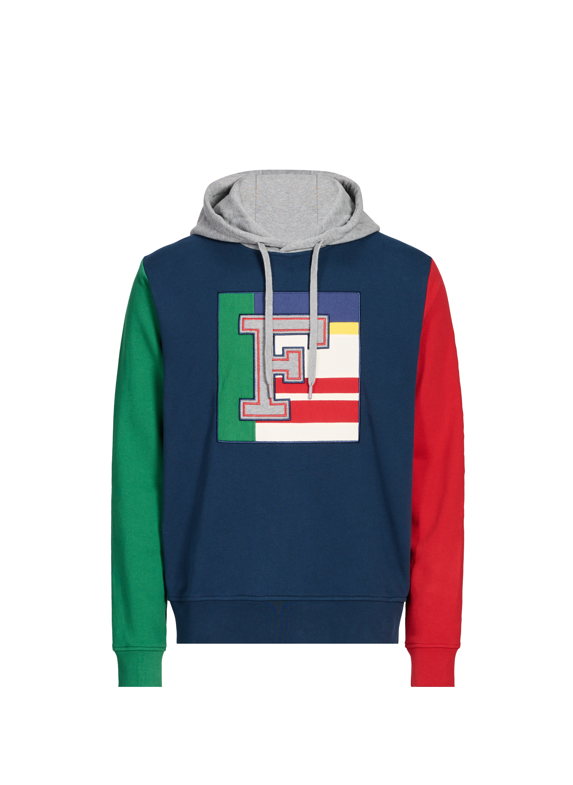 FACONNABLE Hoodie en coton mélangé Bleu