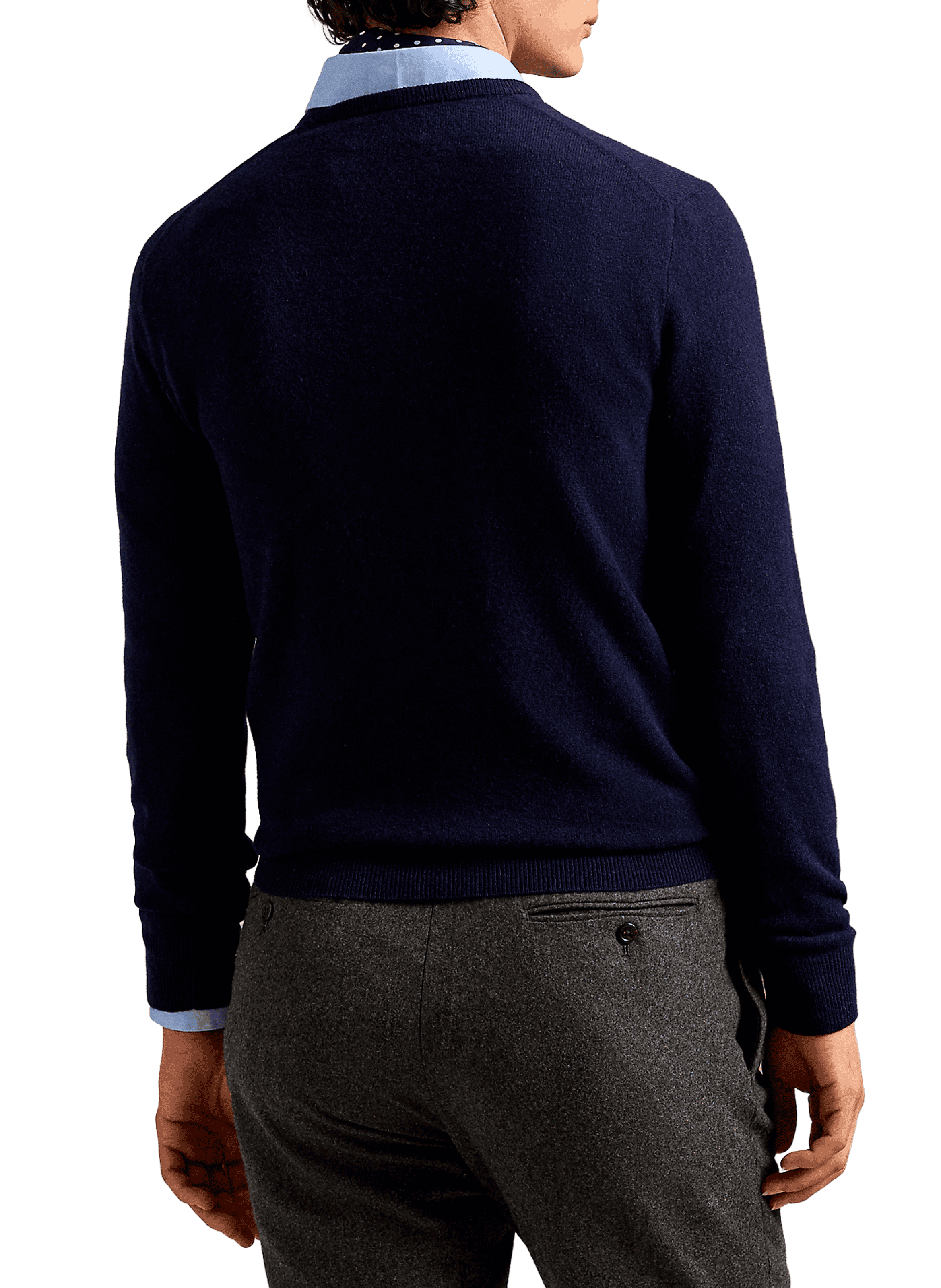  Round-neck wool jumper POLO RALPH LAUREN Blue