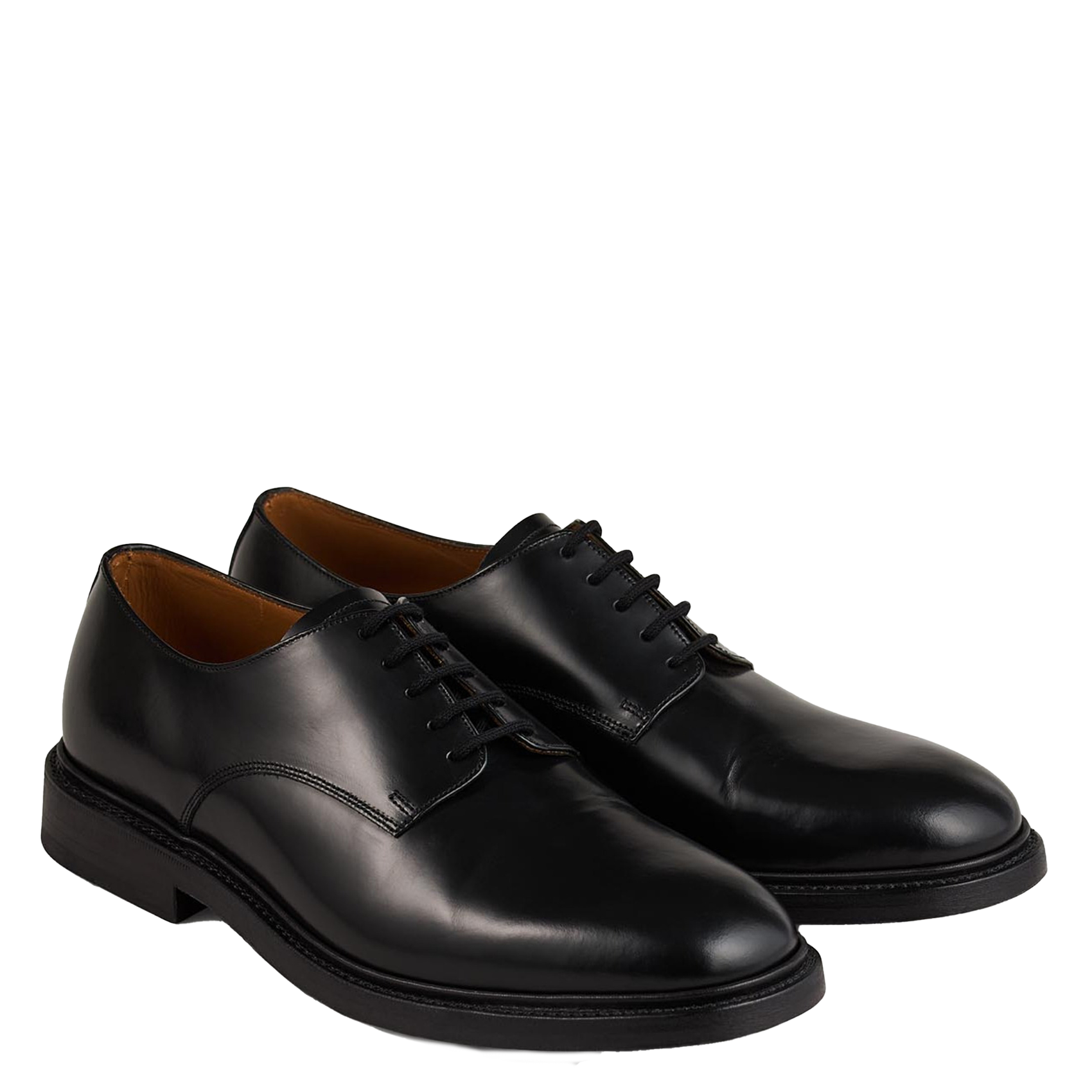 Chaussures de ville en cuir SANDRO Noir