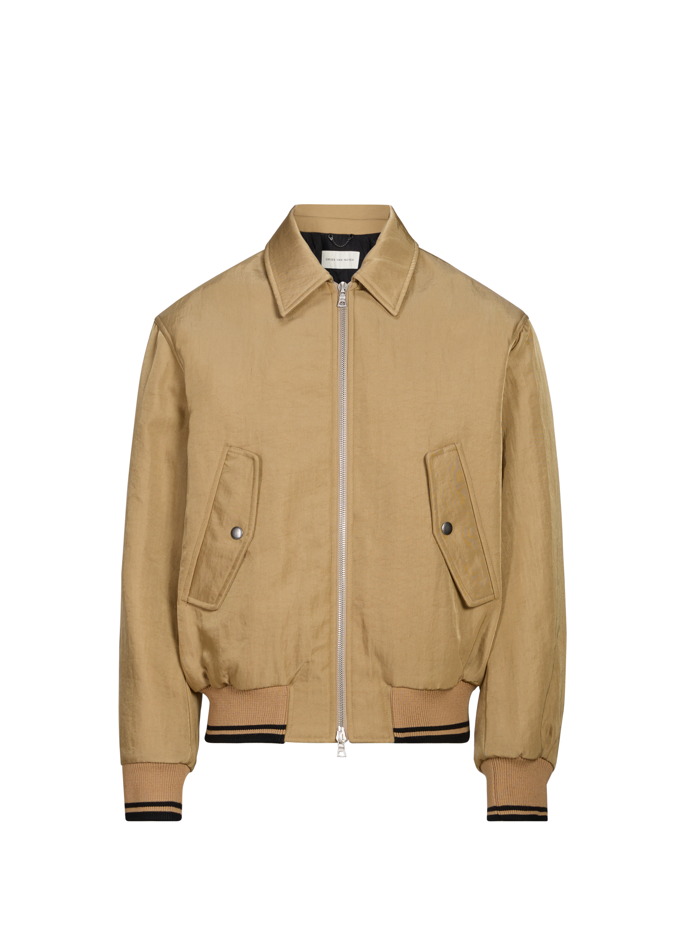 DRIES VAN NOTEN Bomber uni Beige