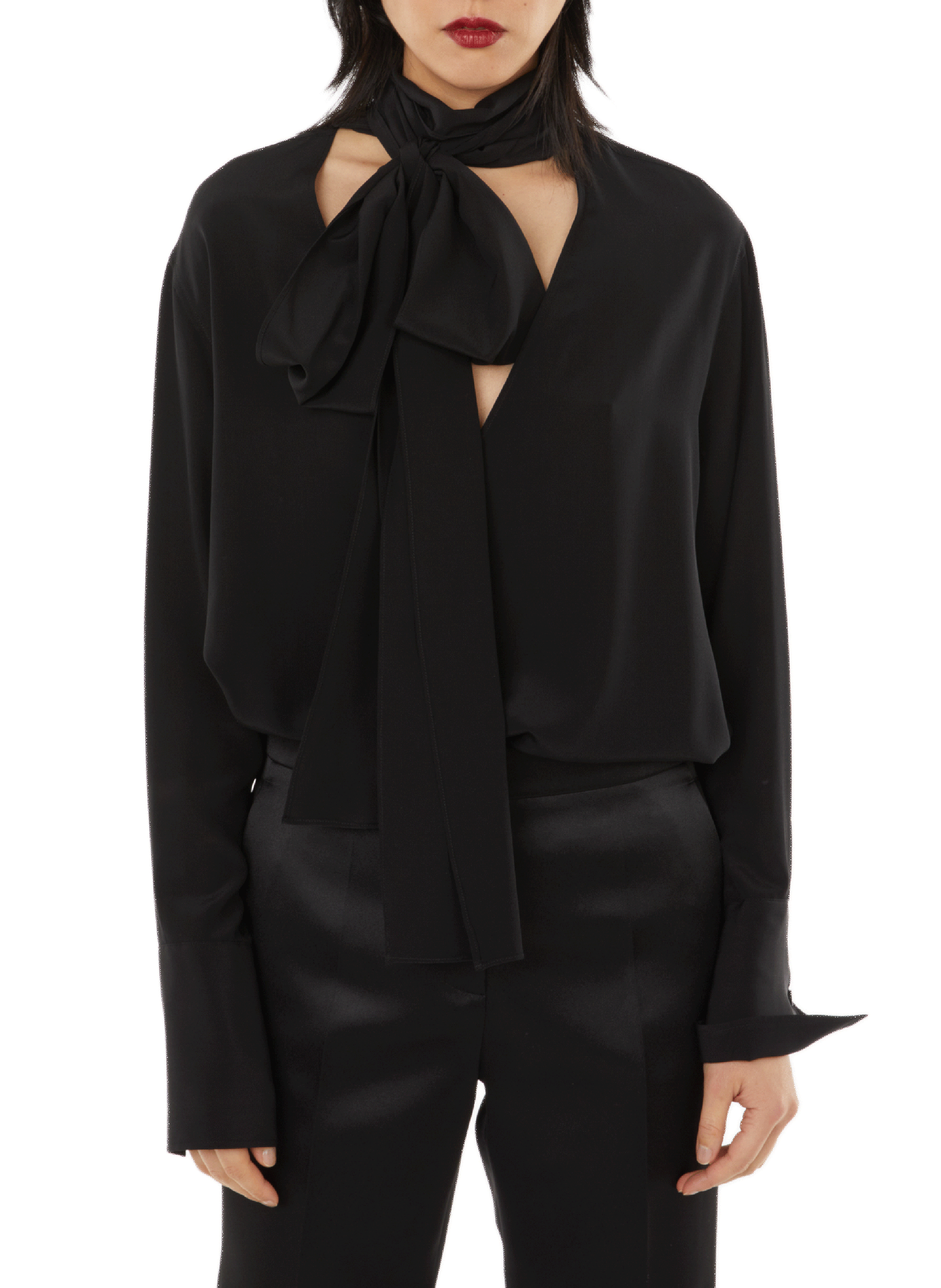 GIVENCHY Blouse en soie  Noir
