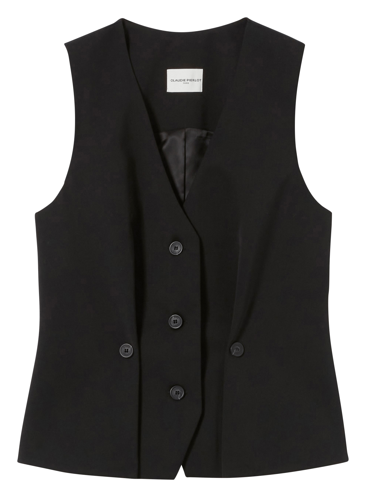 Veste col v CLAUDIE PIERLOT Noir