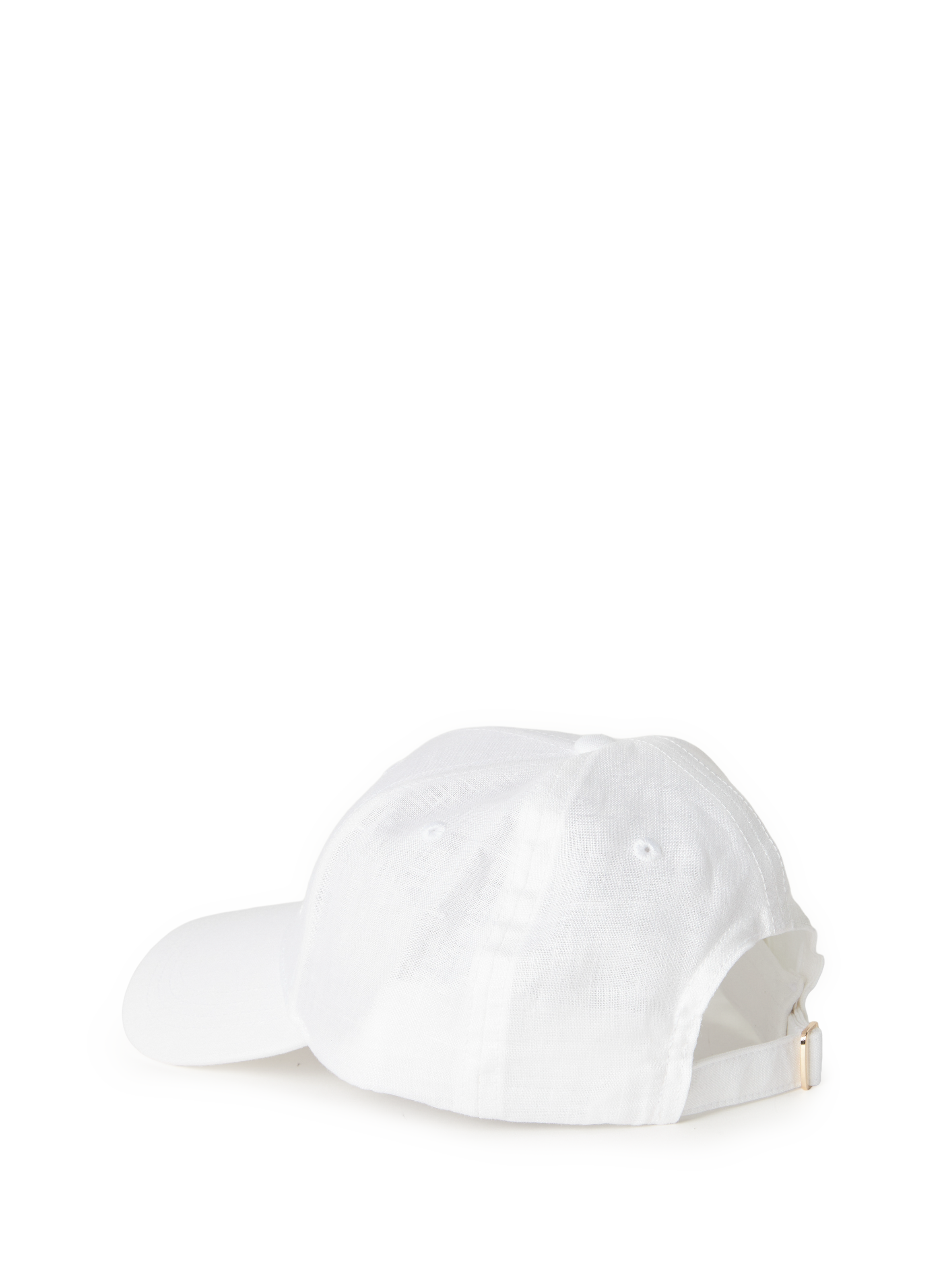 Casquette à logo  Blanc