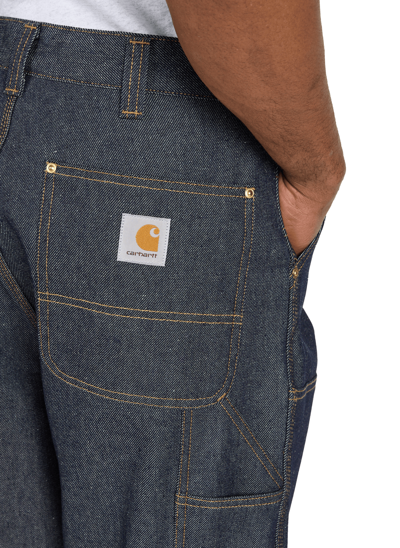 OG Double Knee Cotton Jeans CARHARTT WIP Blue