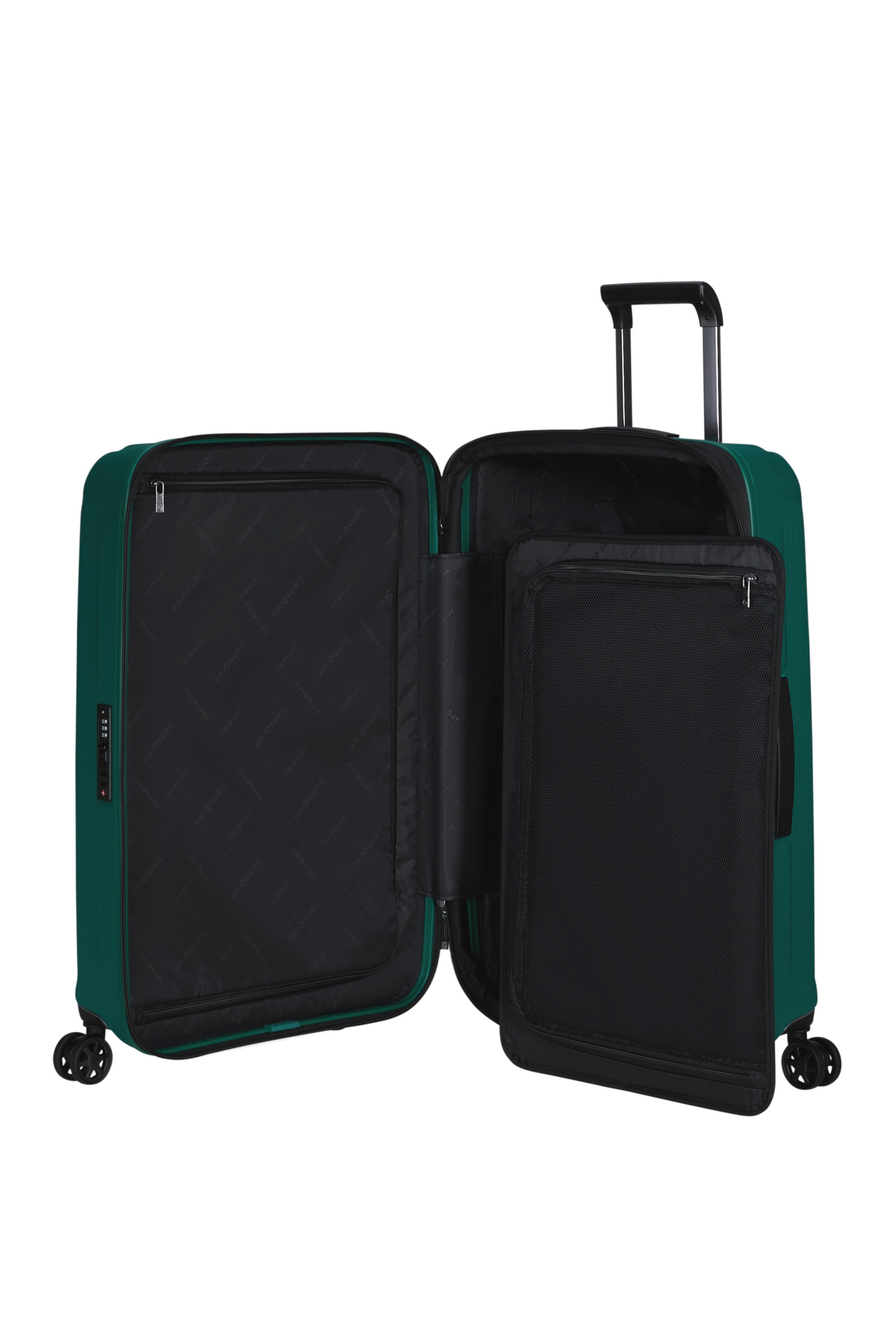 Nuon valise 4 roues taille m SAMSONITE Vert