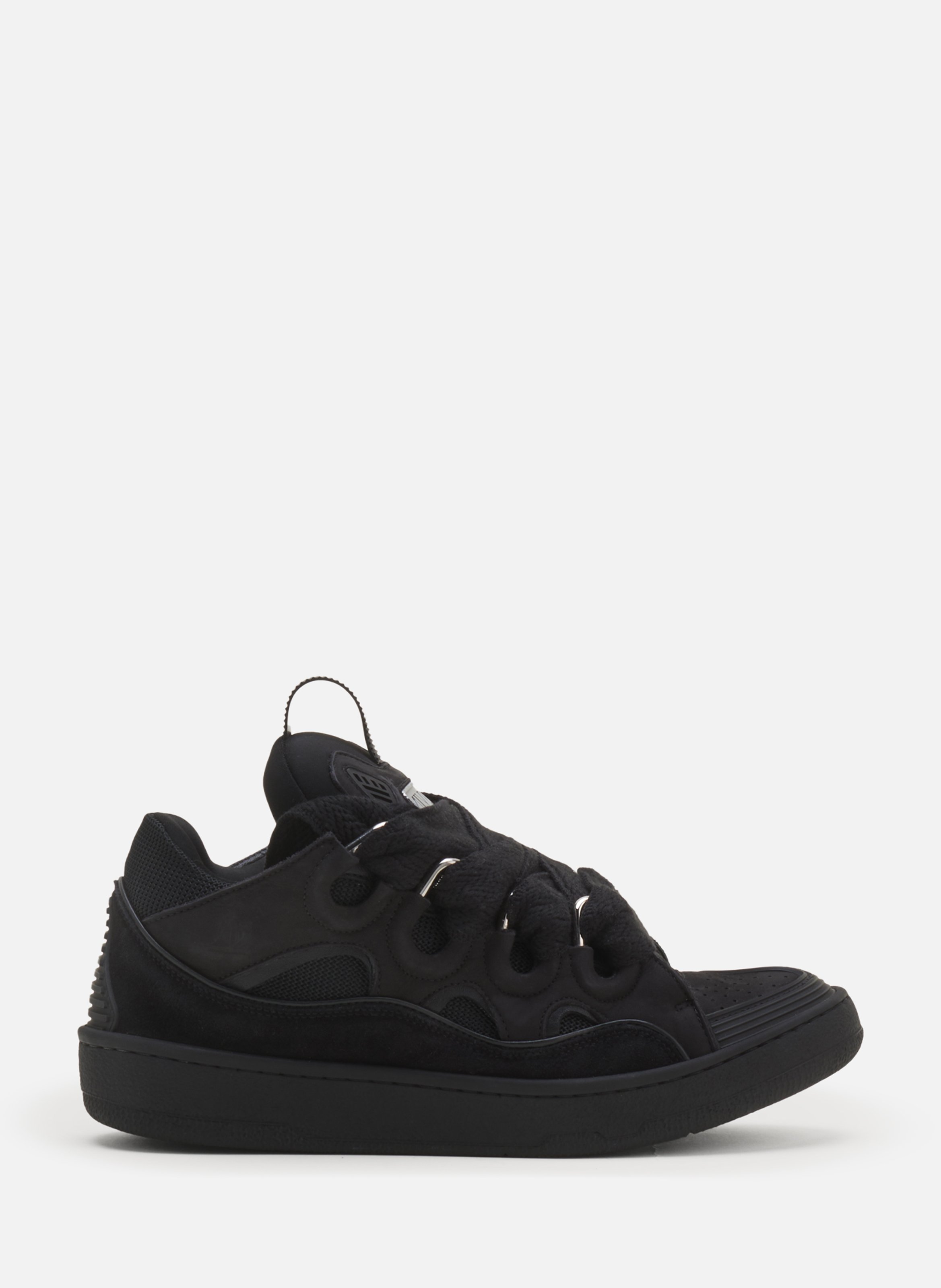 Sneakers curb en cuir LANVIN Noir