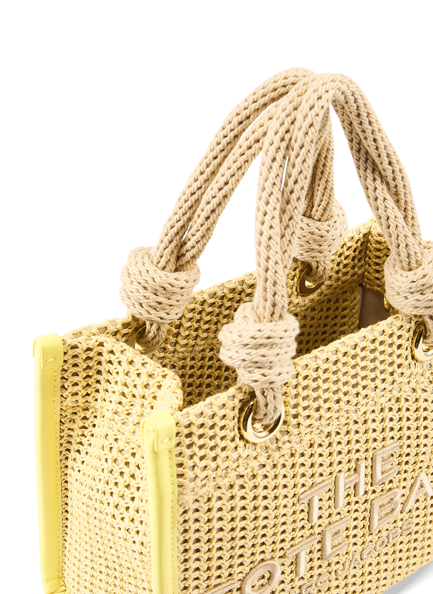 Tote bag crochet MARC JACOBS Beige