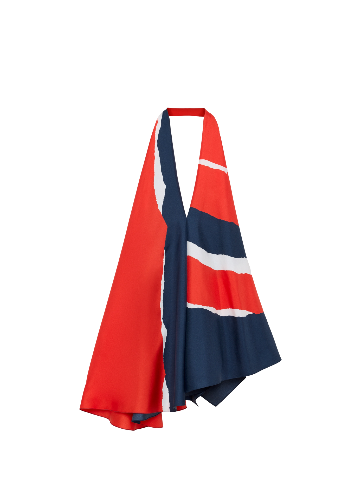 Haut en twill de soie léger à imprimé foulard LOEWE Multicolore