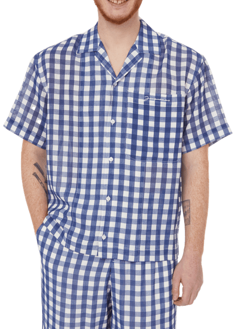 Het overhemd Jean JACQUEMUS Blauw