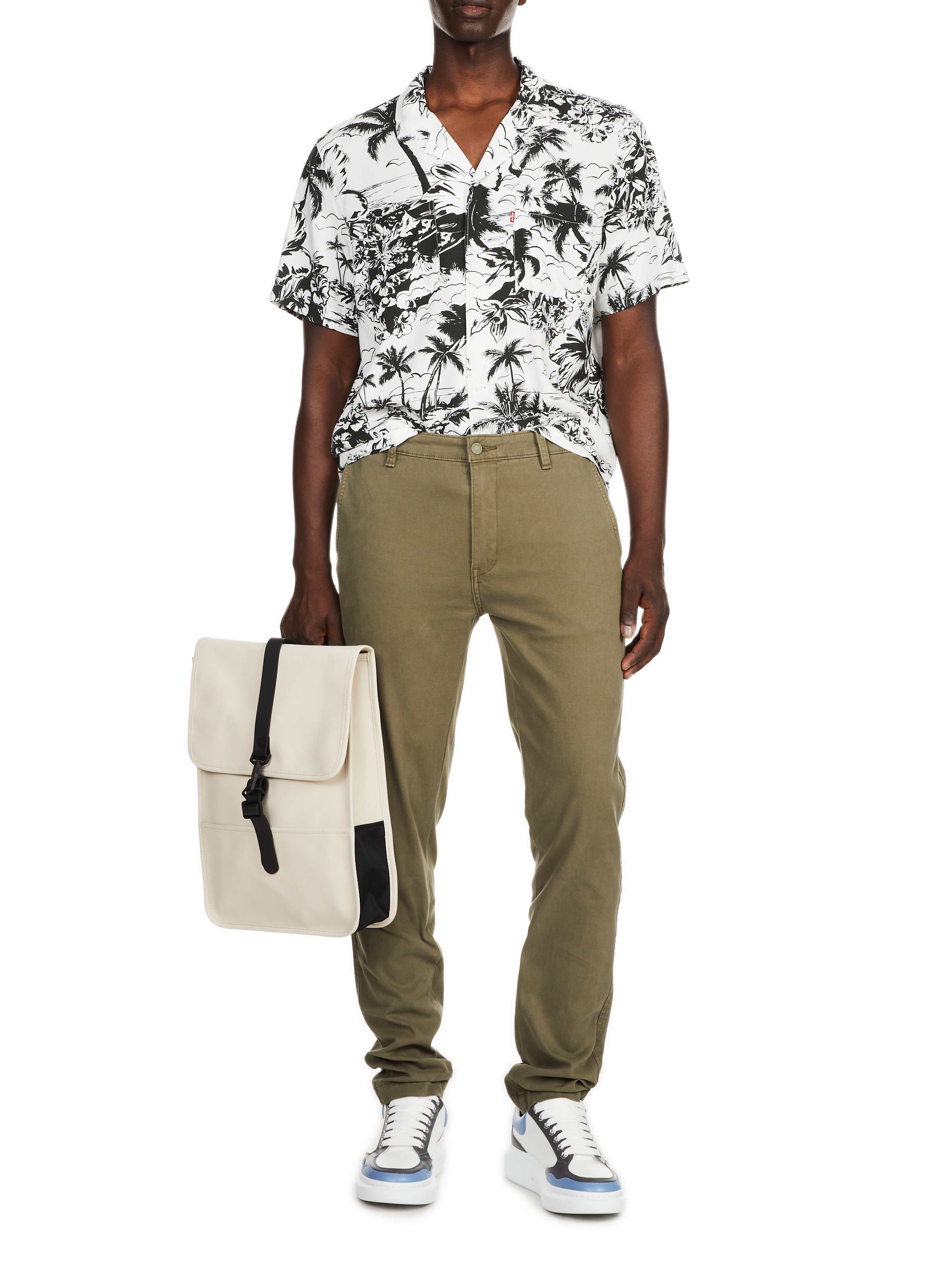 Pantalon Chino en coton mélangé LEVI'S Vert