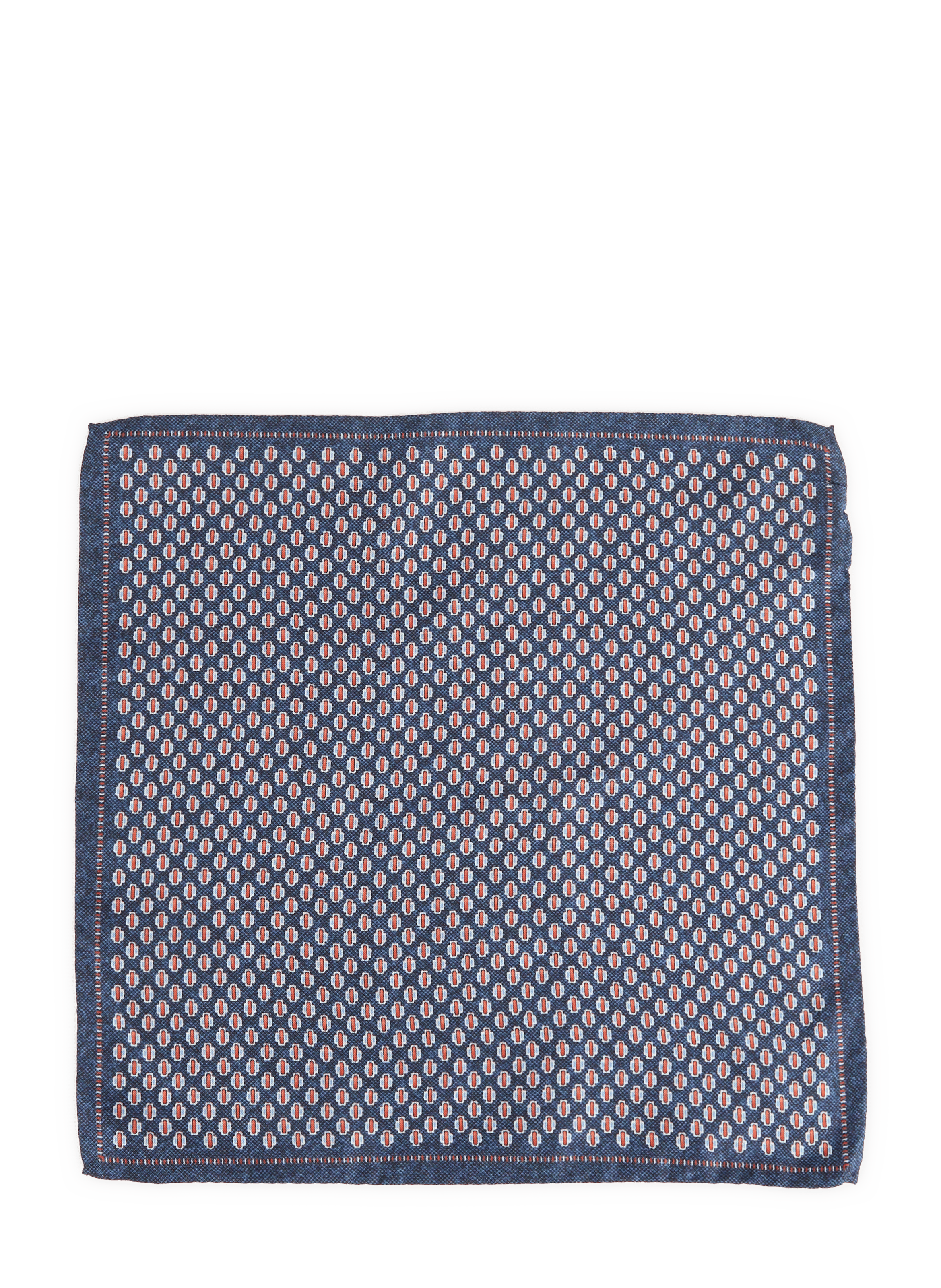 Silk pocket square AU PRINTEMPS PARIS Multicolour