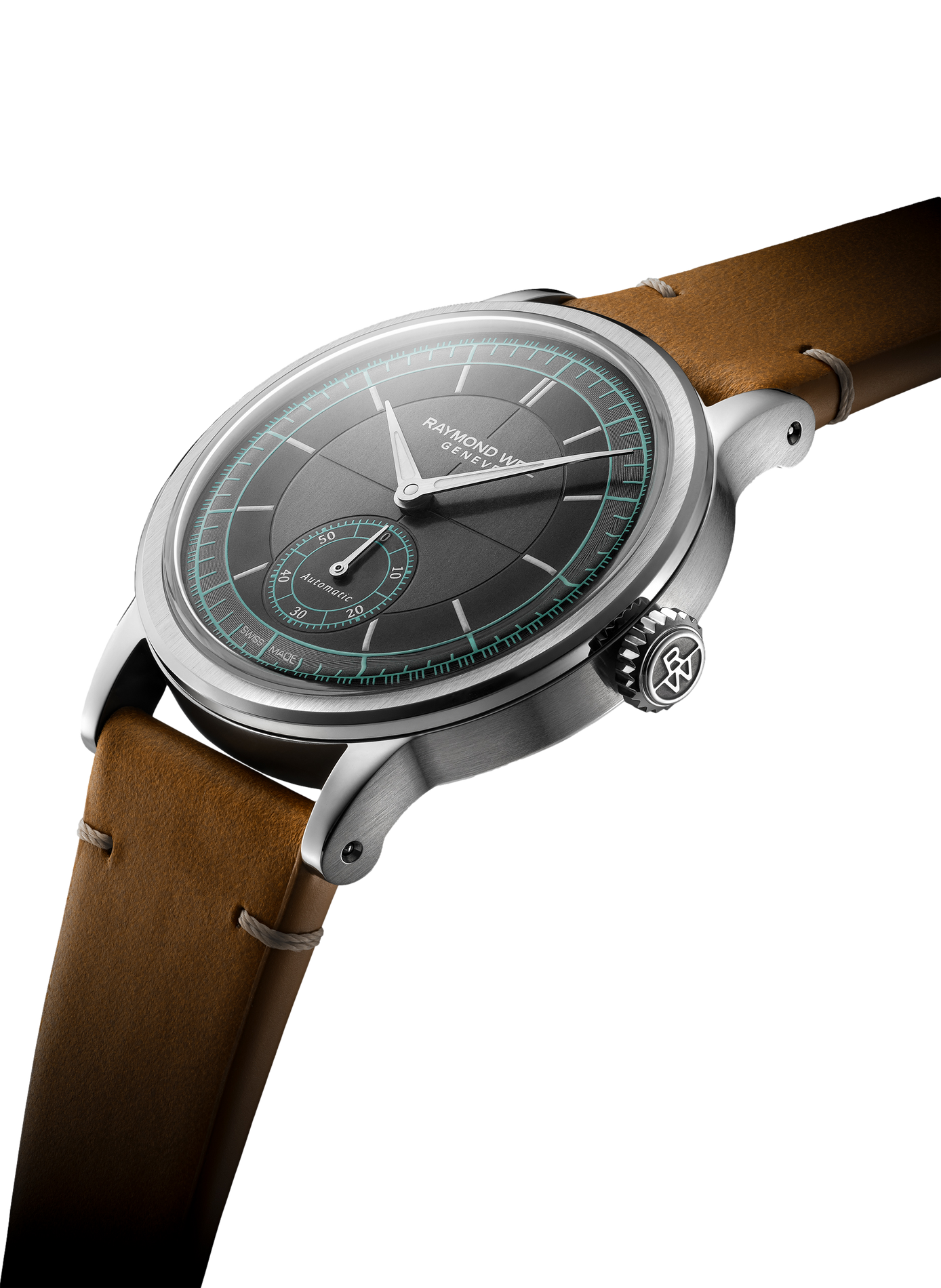 Montre automatique Millesime Petite Seconde en cuir RAYMOND WEIL Bleu