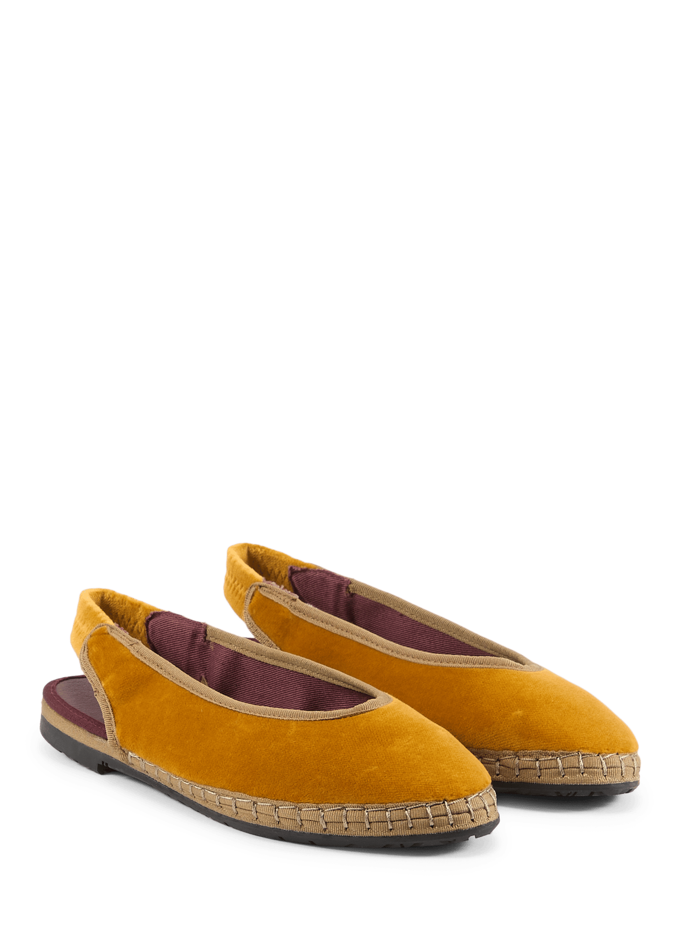 Sling-back linen FLABELUS Beige
