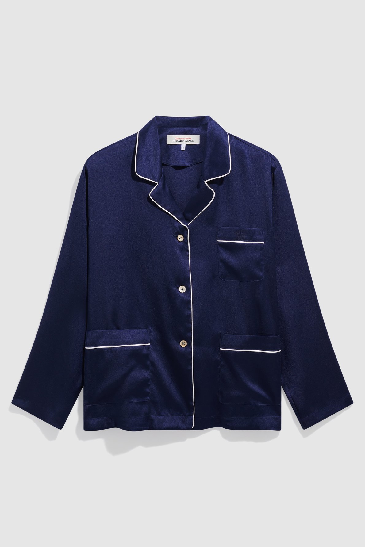 Chemise satinée - bahyalee GERARD DAREL Bleu