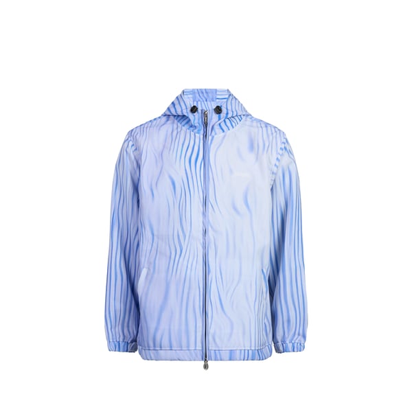 Veste coupe vent imprimé à capuche Veste coupe vent imprimé à capuche