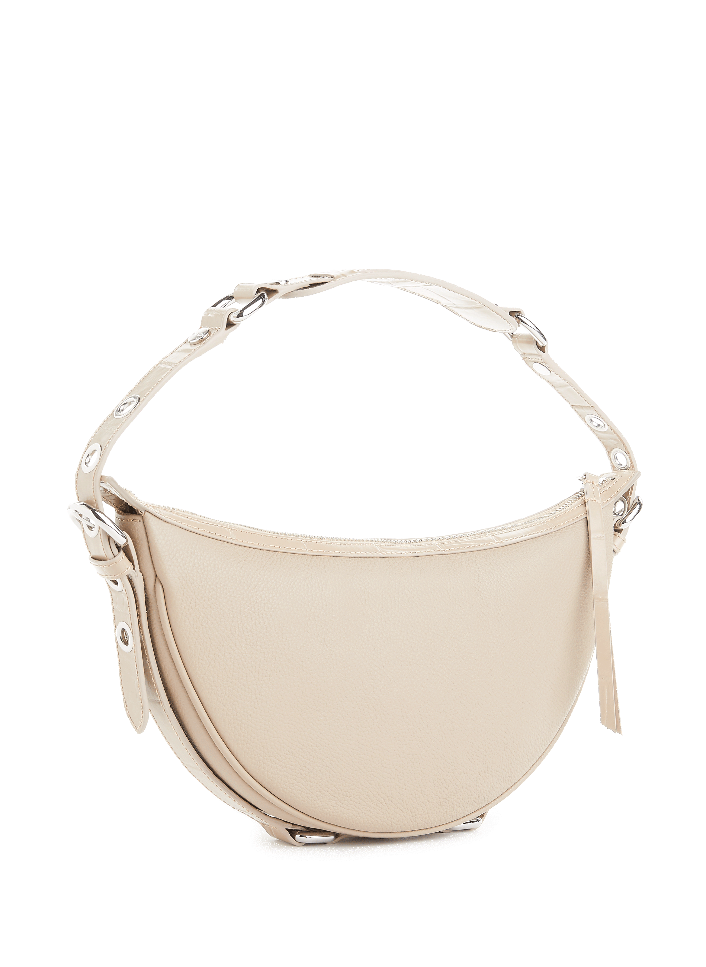 Sac en cuir BY FAR Beige