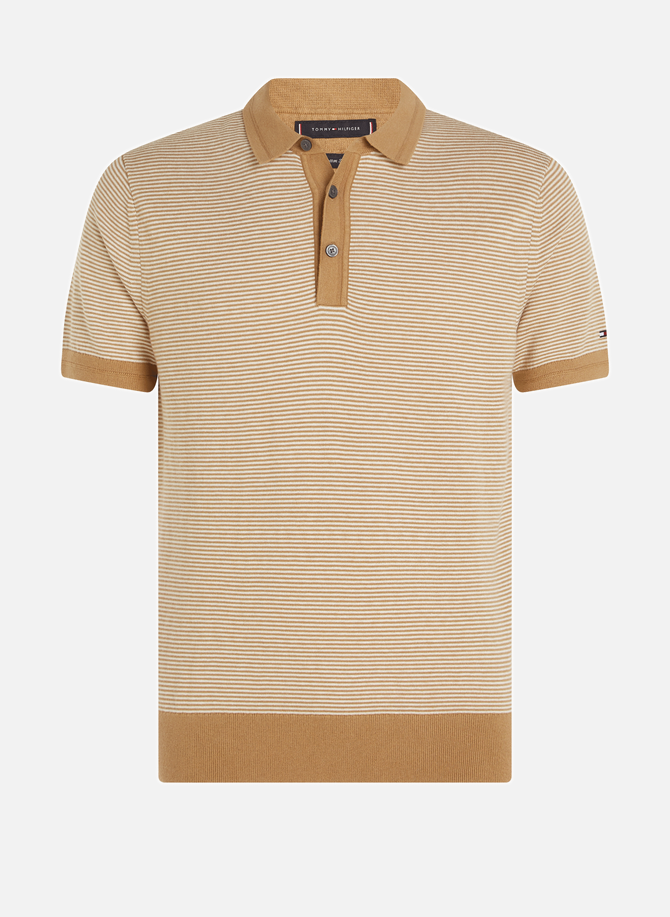 Cotton and lyocell polo shirt  TOMMY HILFIGER