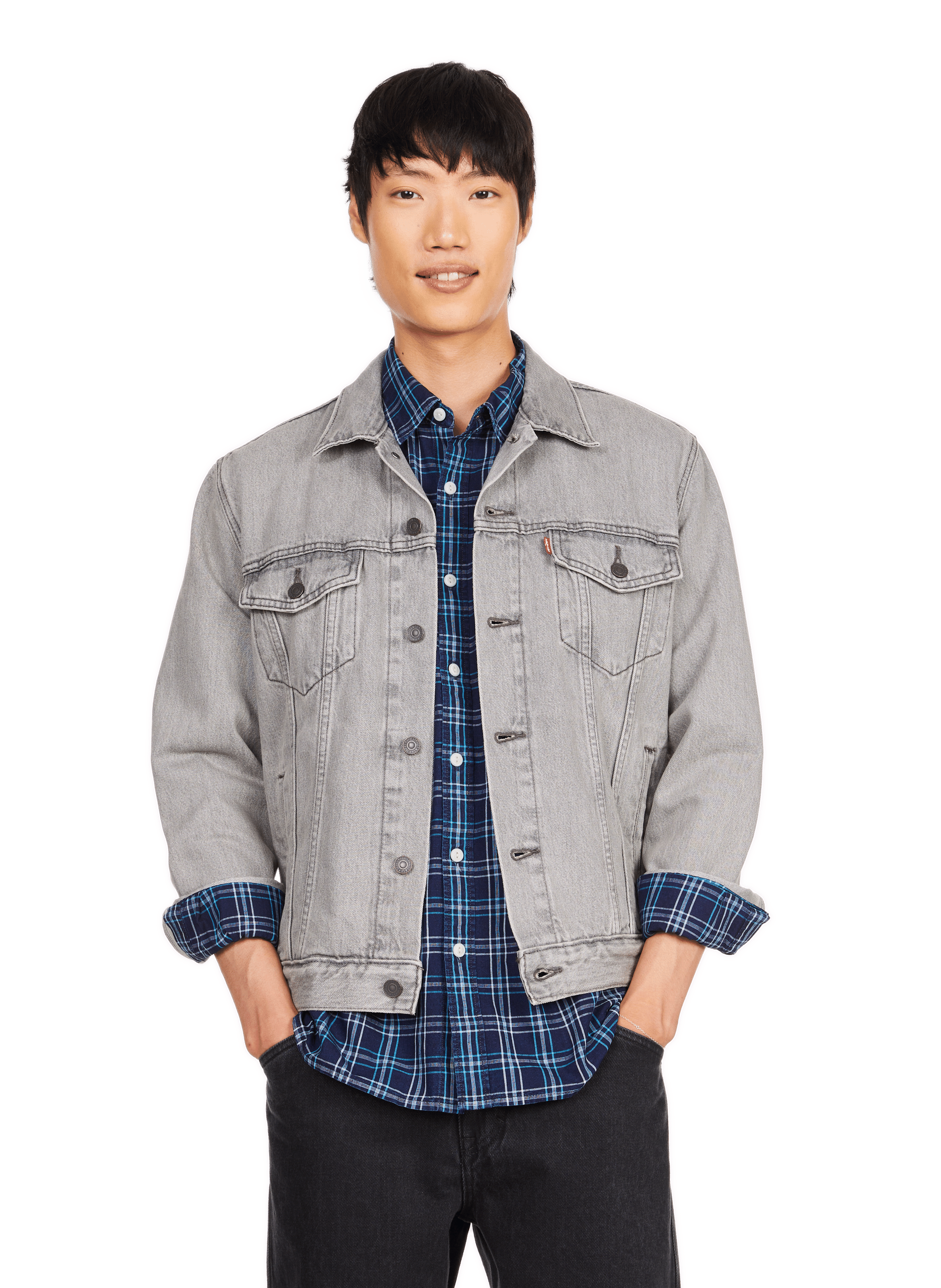 LEVI'S Trucker denim jacket Grey