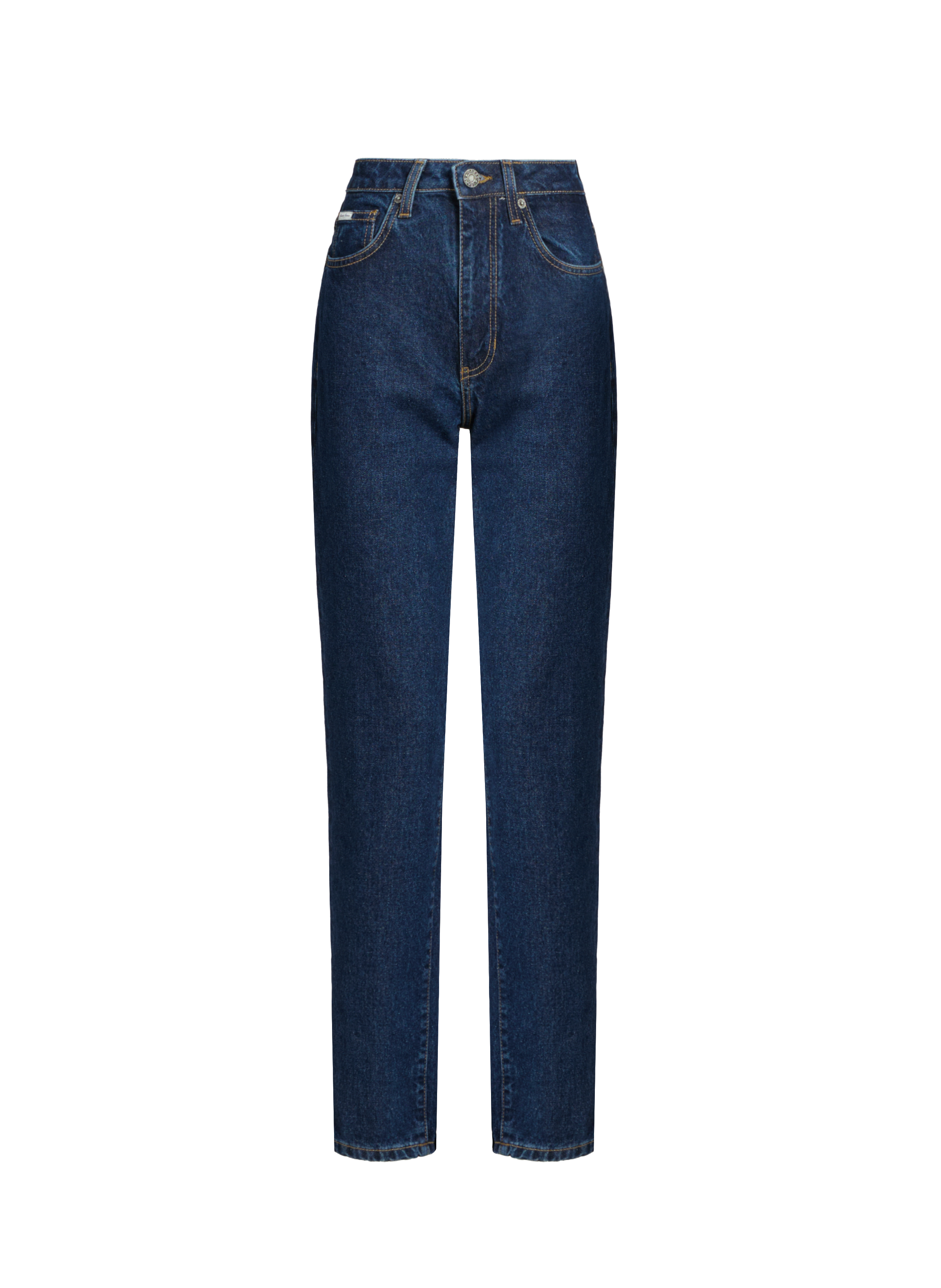 Jean mom en coton  GUESS Bleu