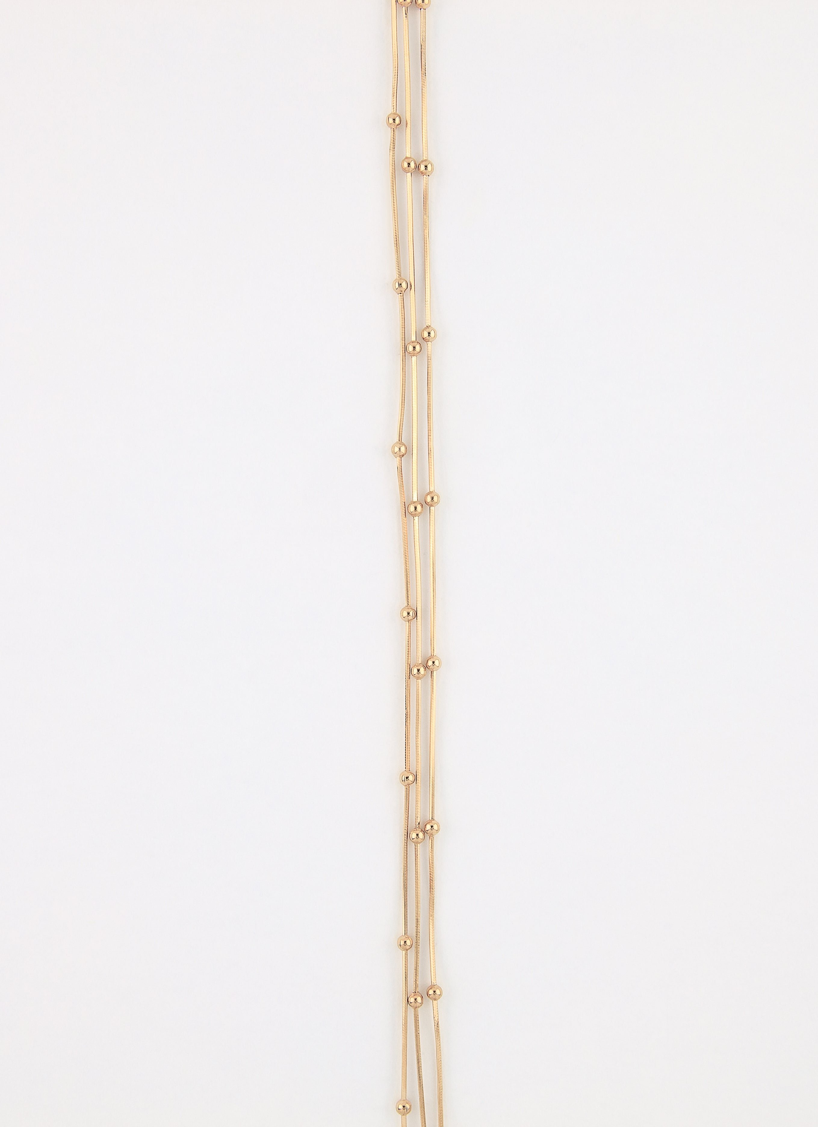 Collier pluriel moon argent 925 plaqué or ANNA SOTTILOTTA Doré