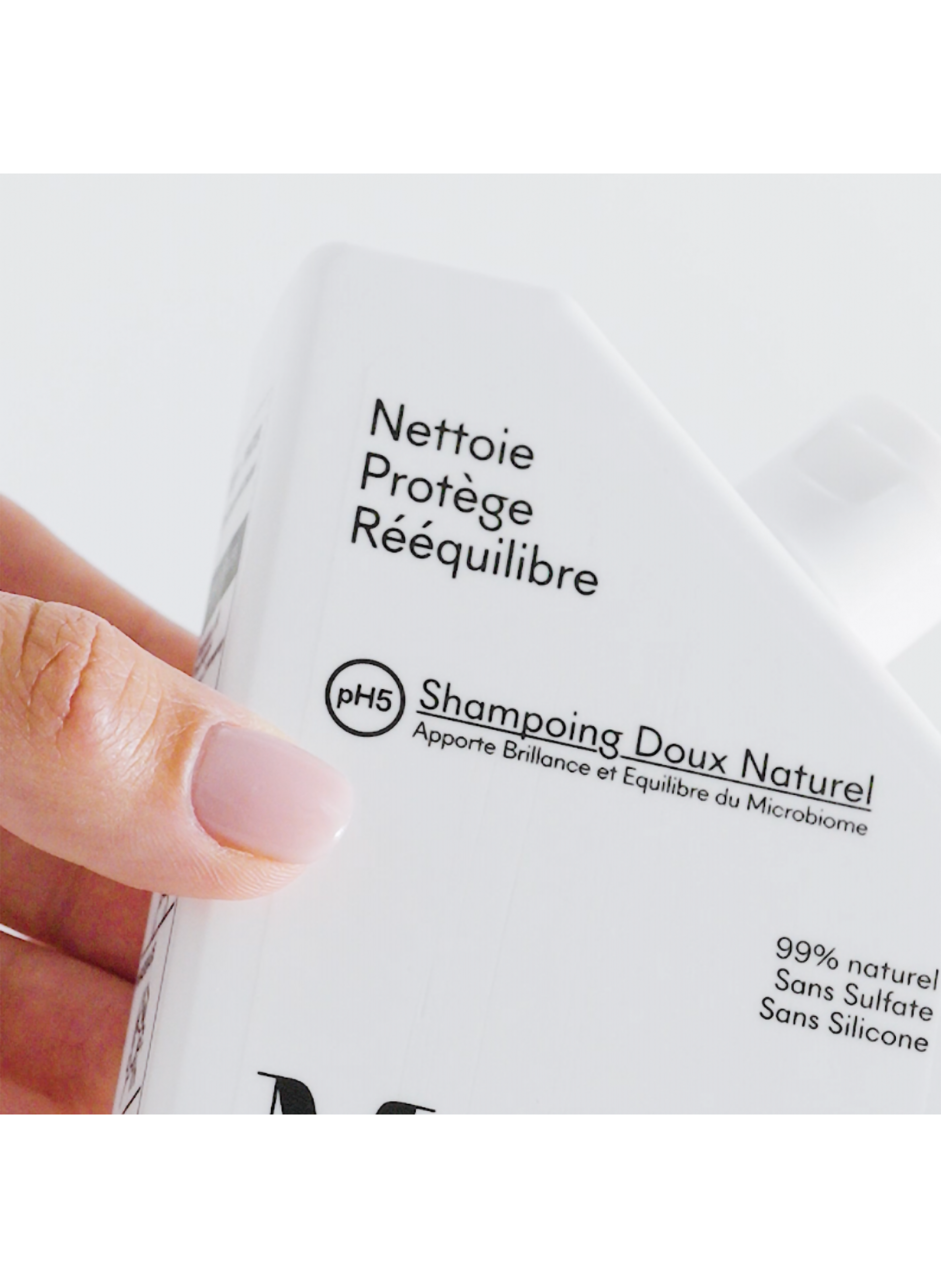 Natural pH5 Shampoo - Sulfate and Silicone Free MAKE MY MASK No color