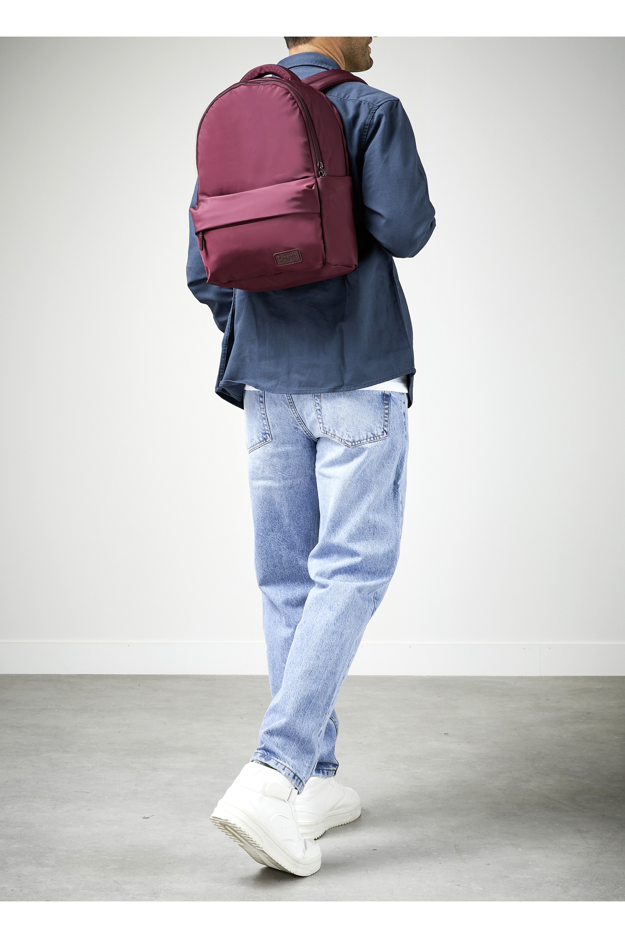 City plume sac à dos taille s LIPAULT PARIS Rouge