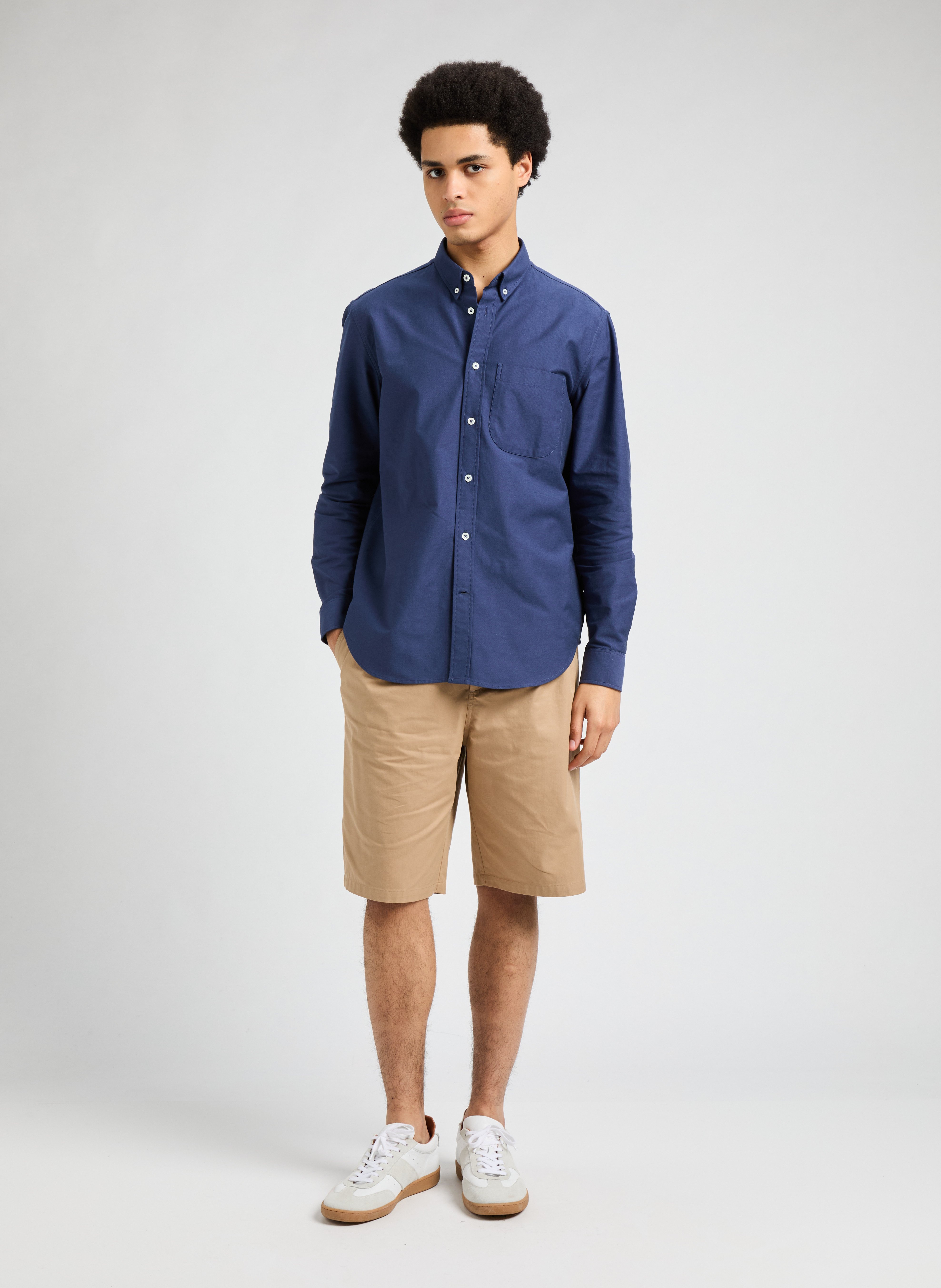  Cotton shirt SAISON 1865 Blue