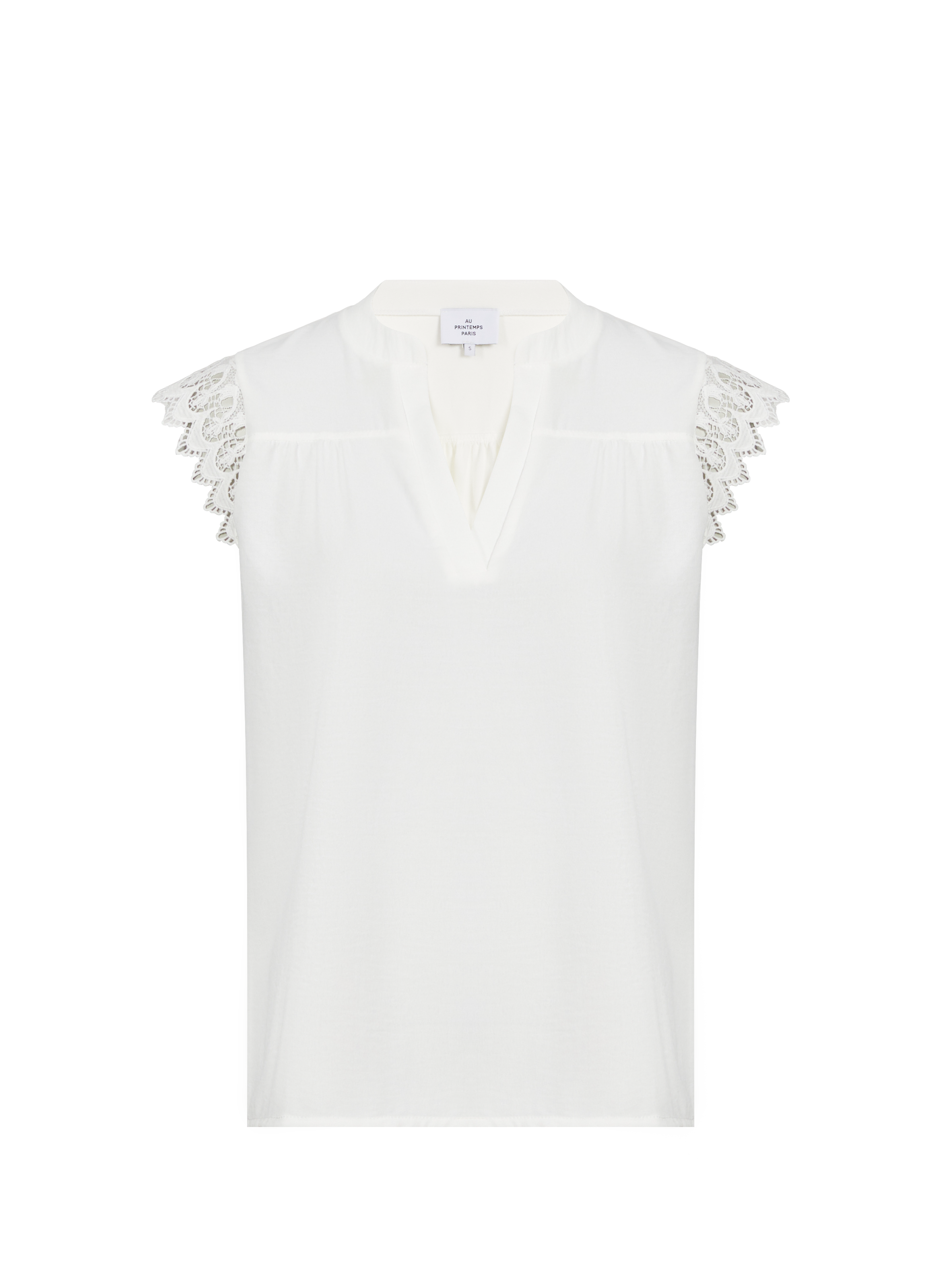 Top Bathy AU PRINTEMPS PARIS White