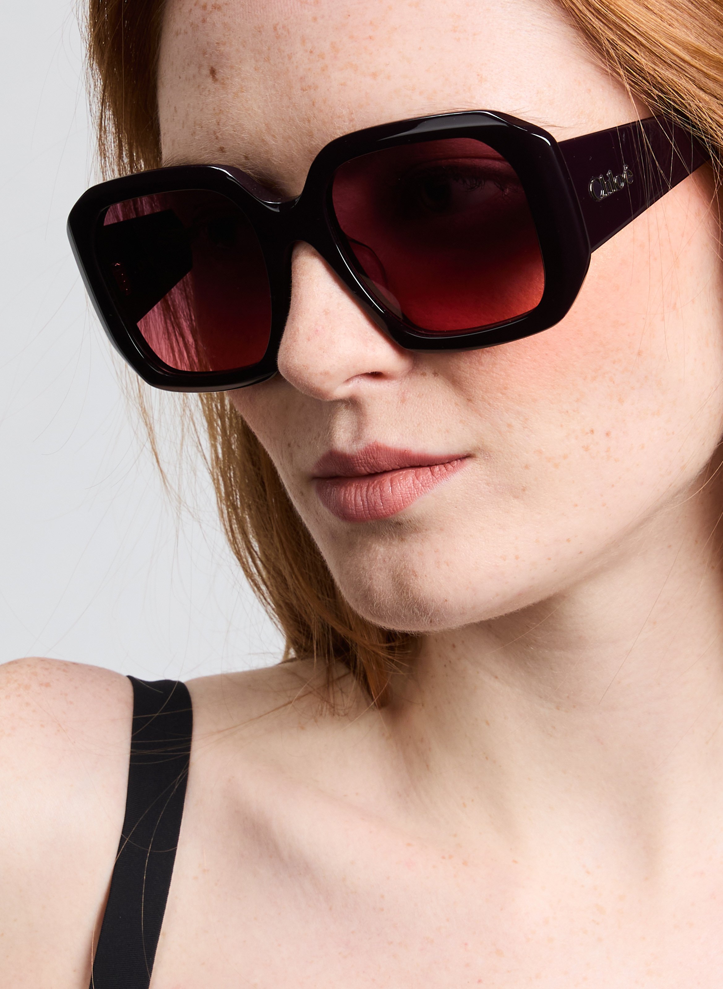 Lunettes de soleil CHLOÉ Rouge