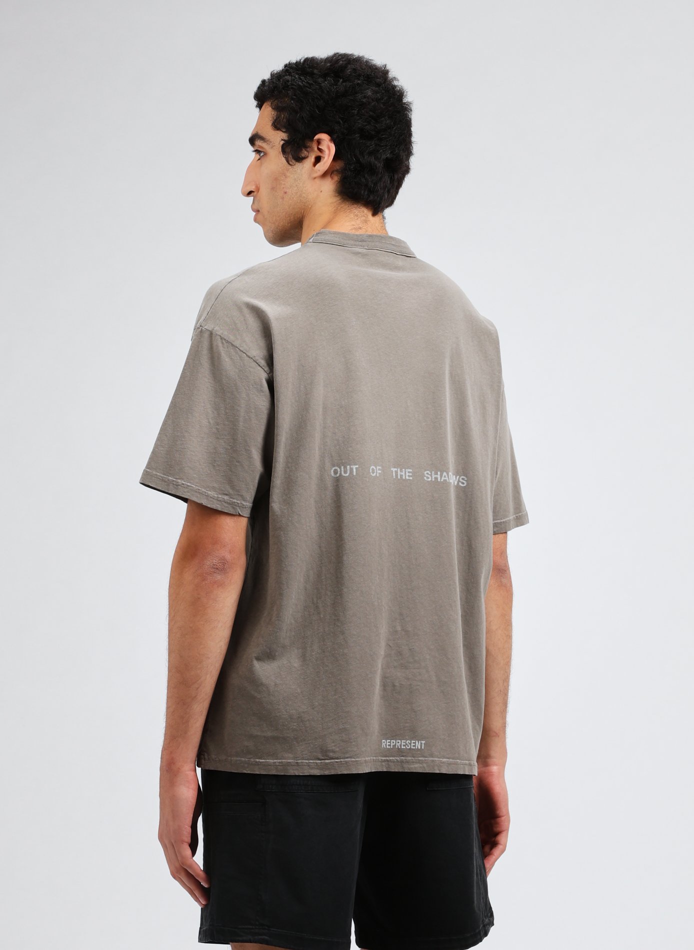 Printed T-shirt REPRESENT Brown