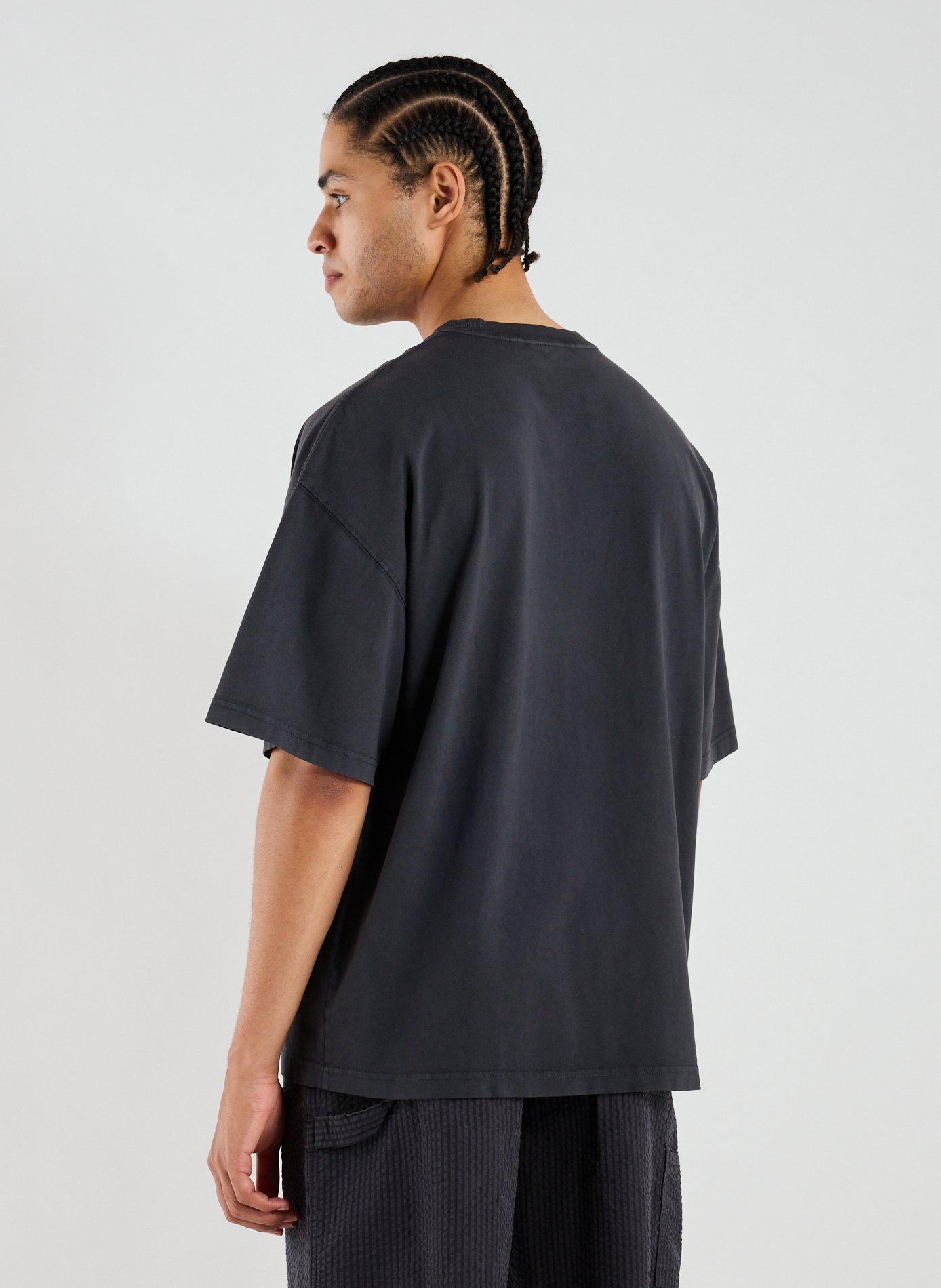 Loose cotton T-shirt CARHARTT WIP Blue