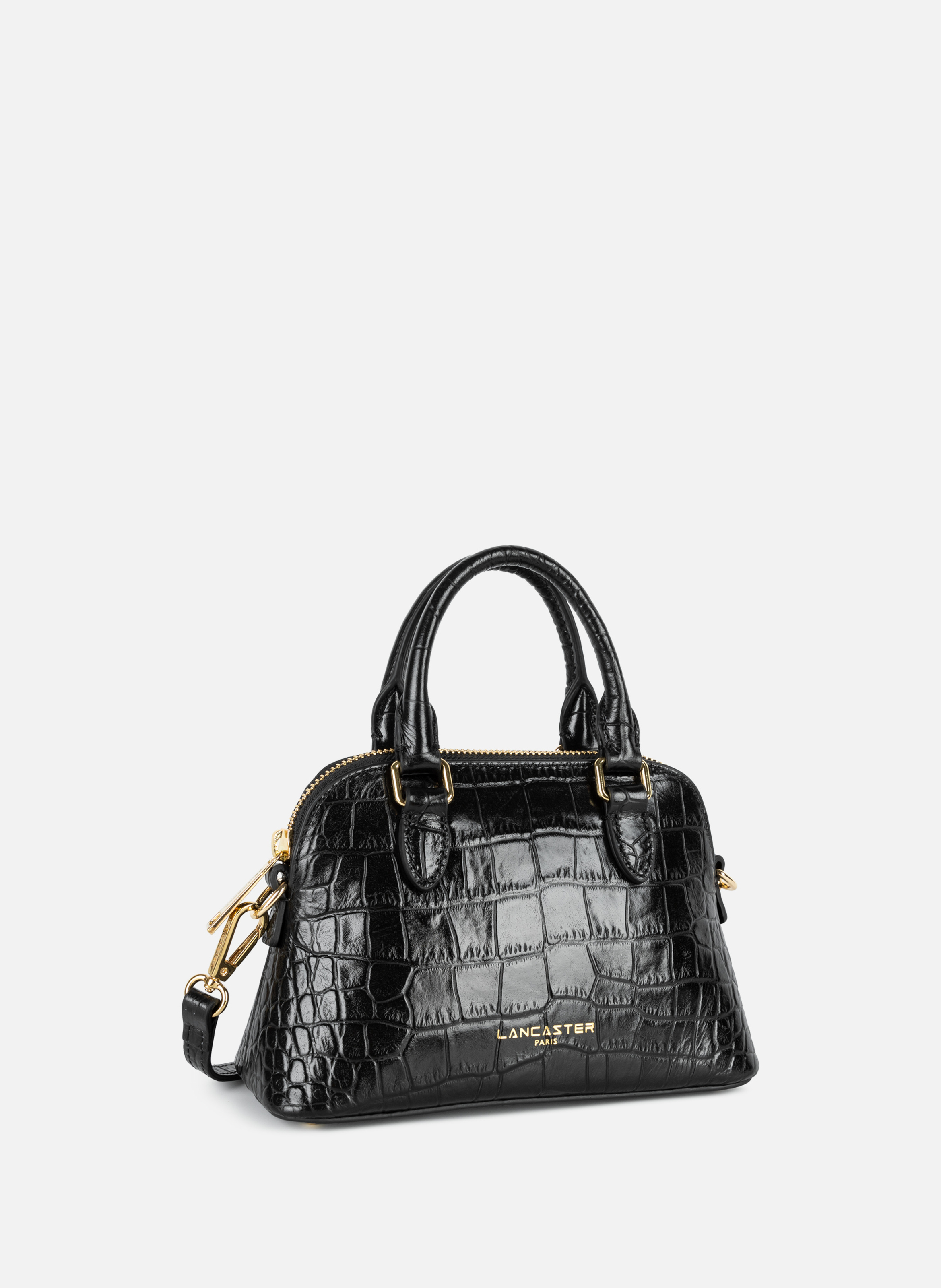 Petit sac demi lune - exo LANCASTER Noir