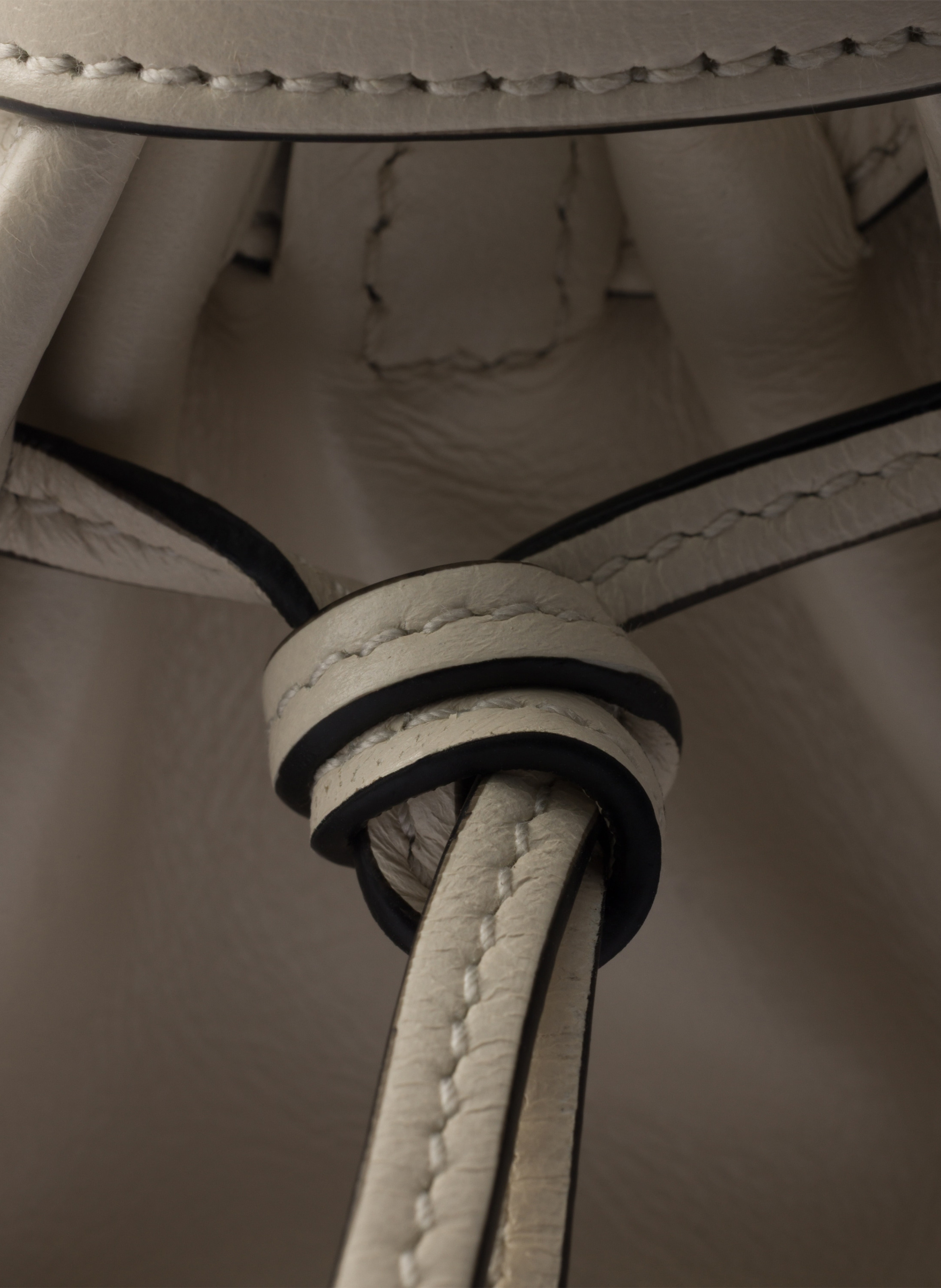 Mini sac à main prada bonnie en cuir PRADA Blanc