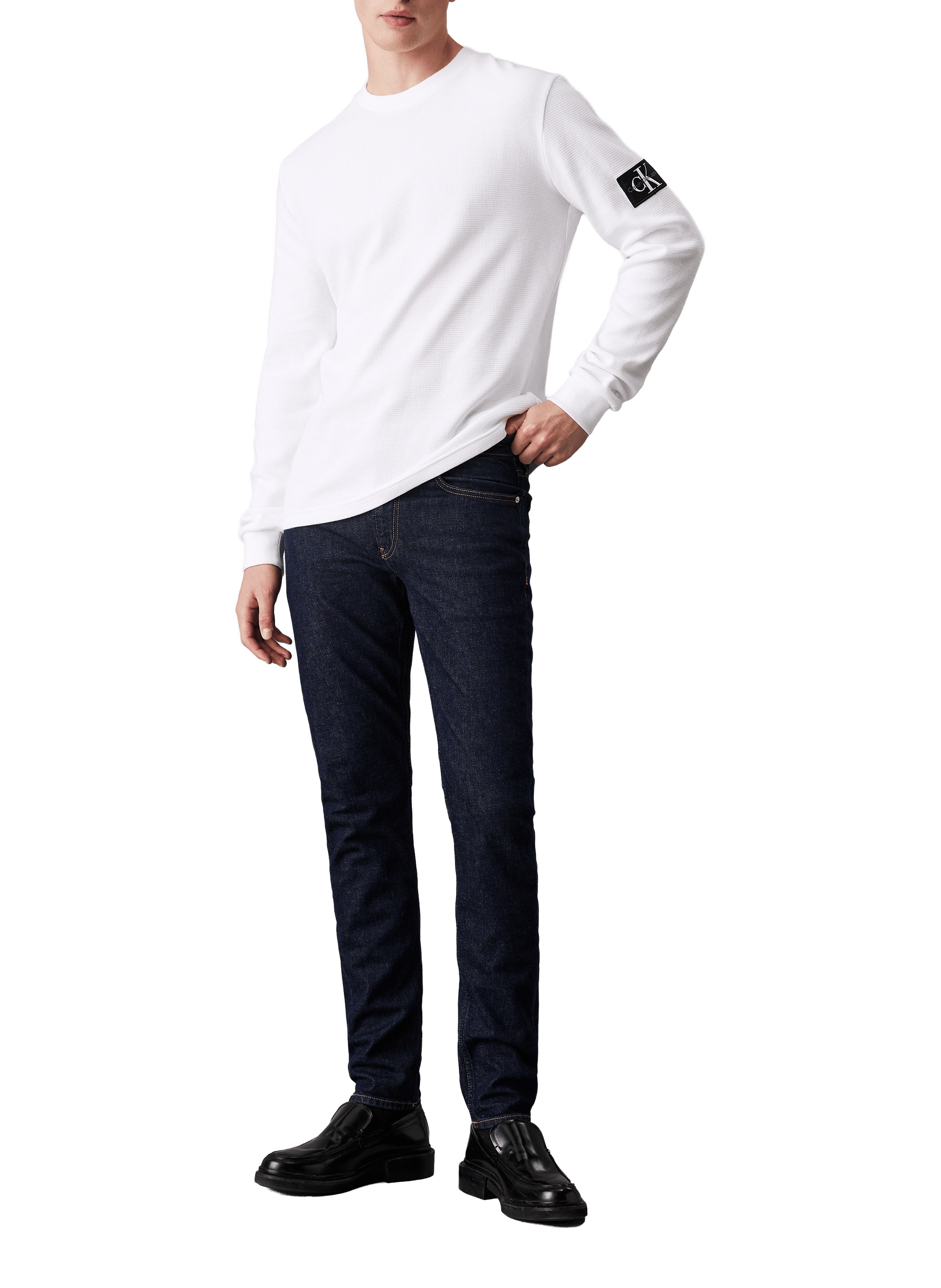 Cotton sweatshirt CALVIN KLEIN White