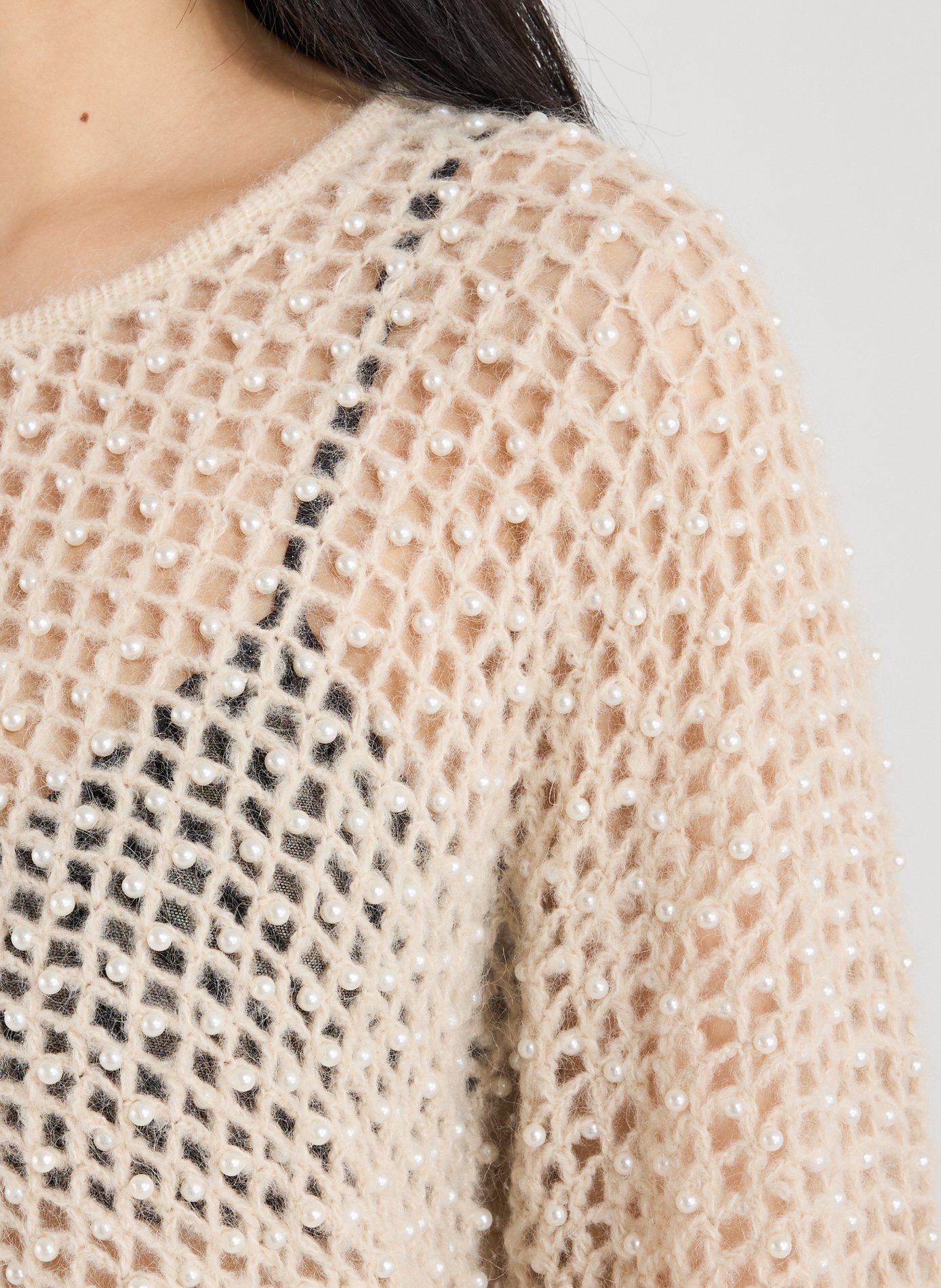 Pull en laine mélangé BY MALENE BIRGER Gris