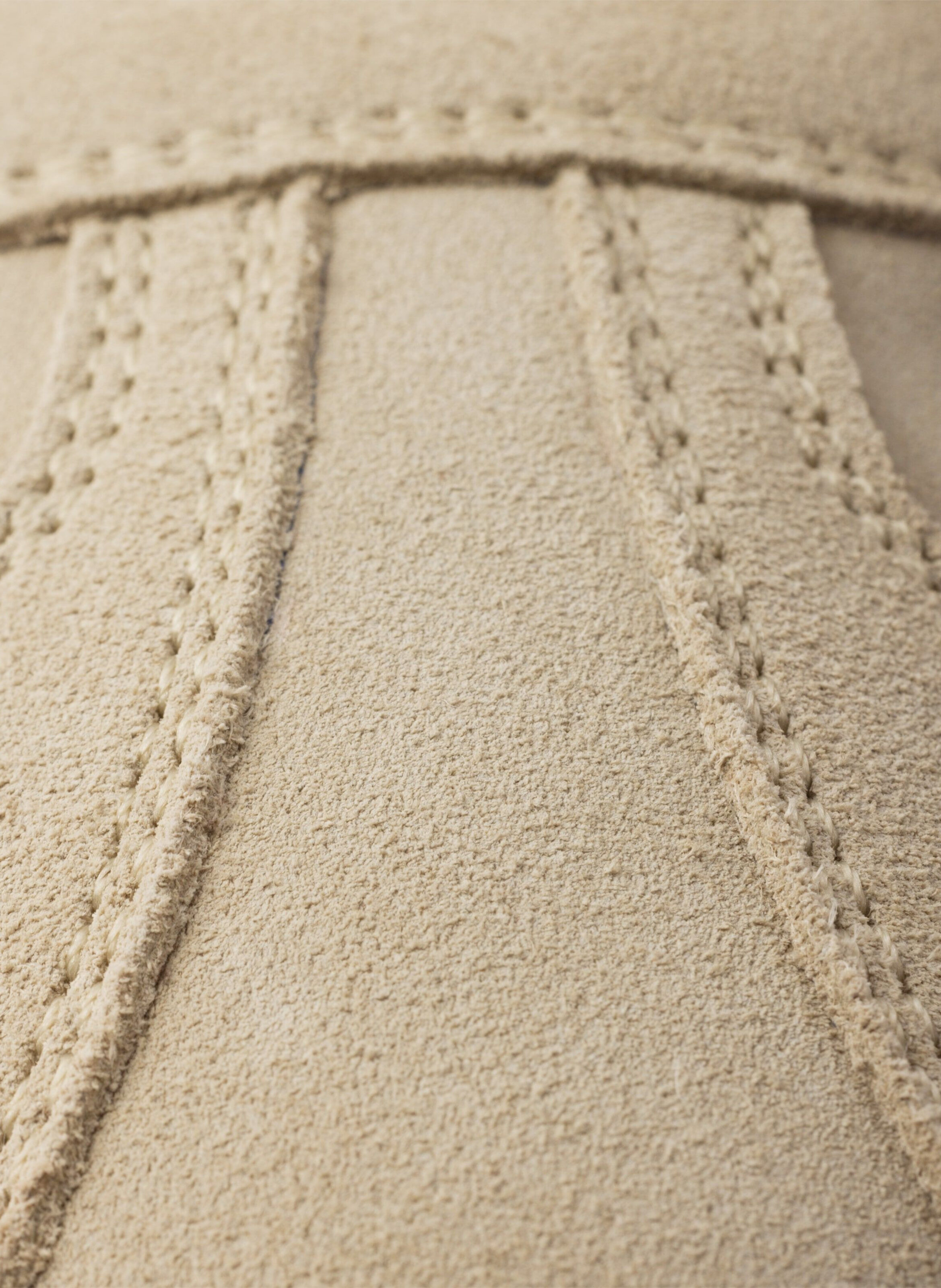 Baskets en veau velours PRADA Gris