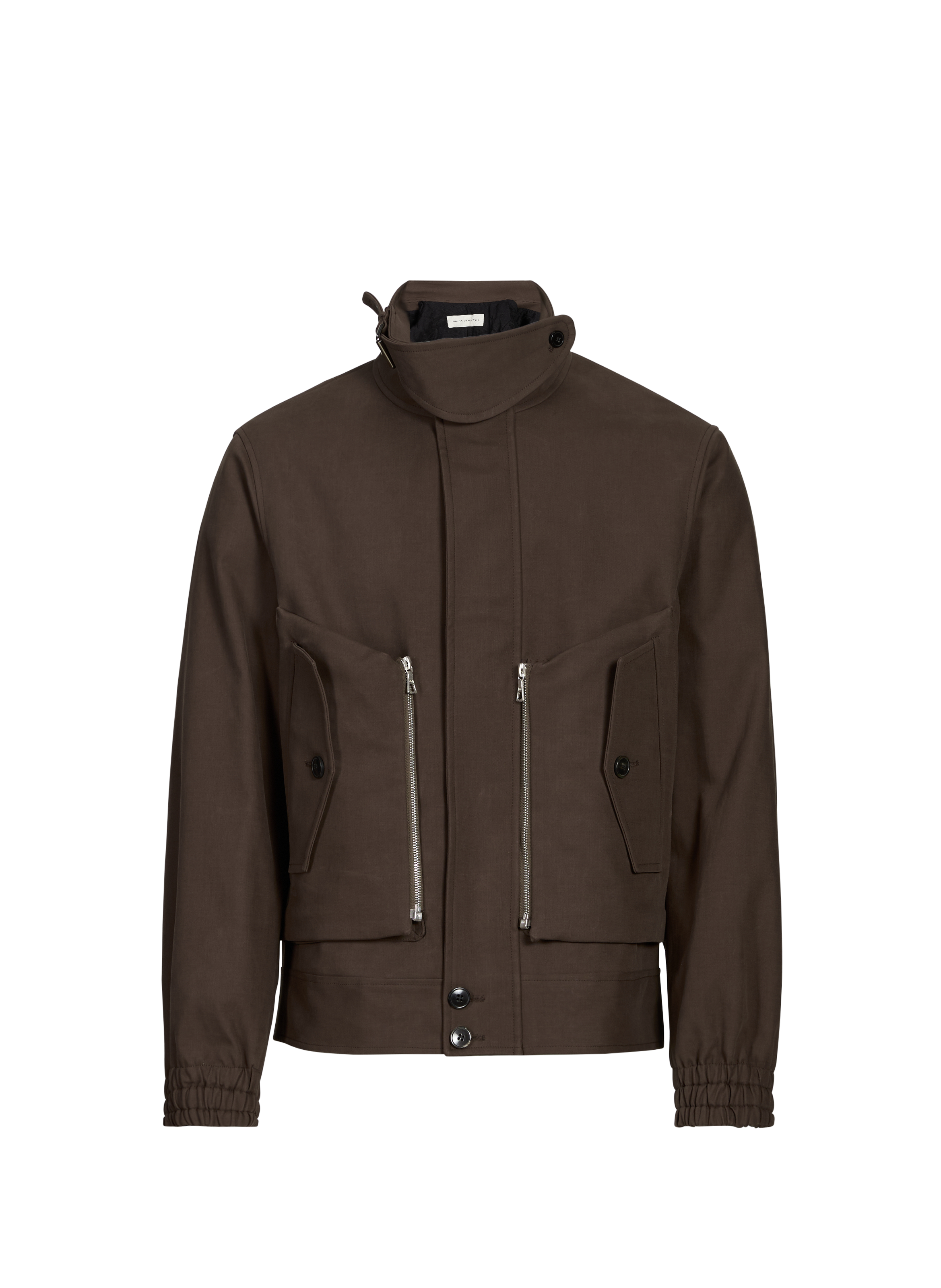 DRIES VAN NOTEN Blouson en coton Marron