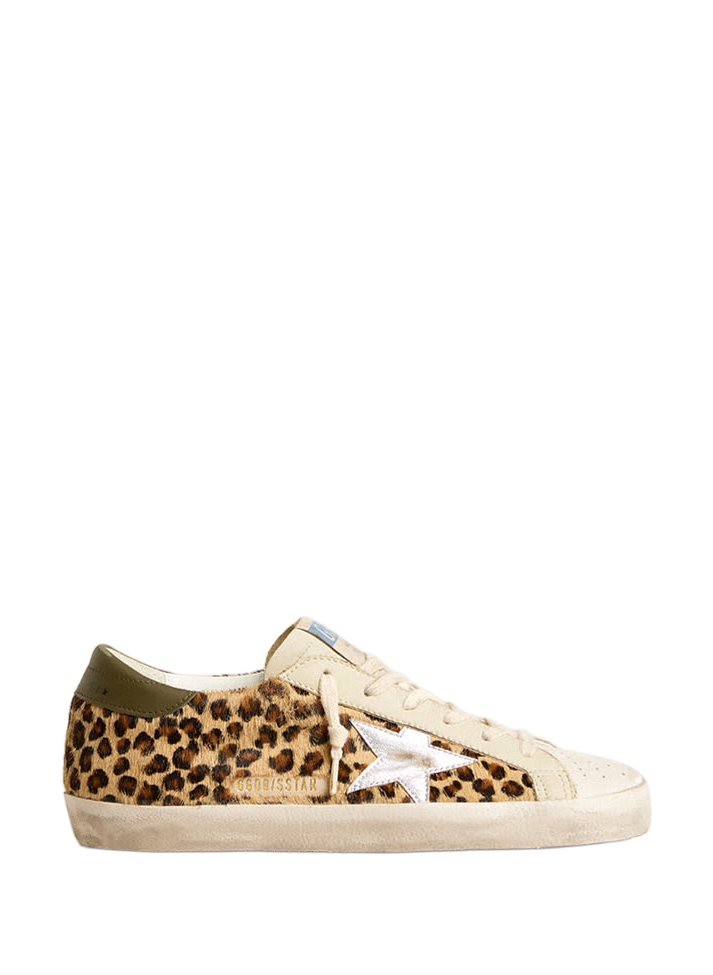 Baskets Super-star en cuir GOLDEN GOOSE Multicolore