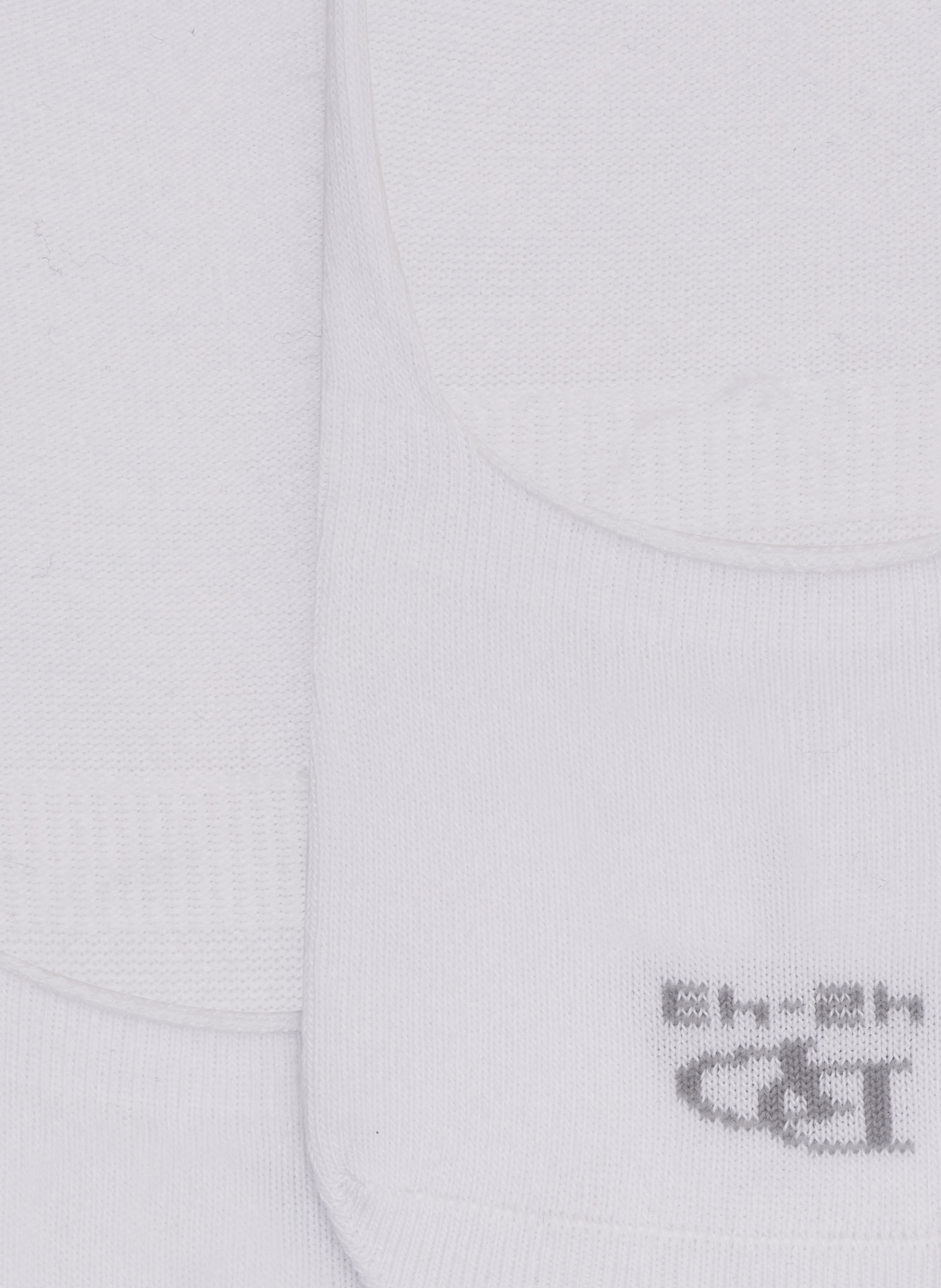 Invisible cotton socks DORÉ DORÉ White