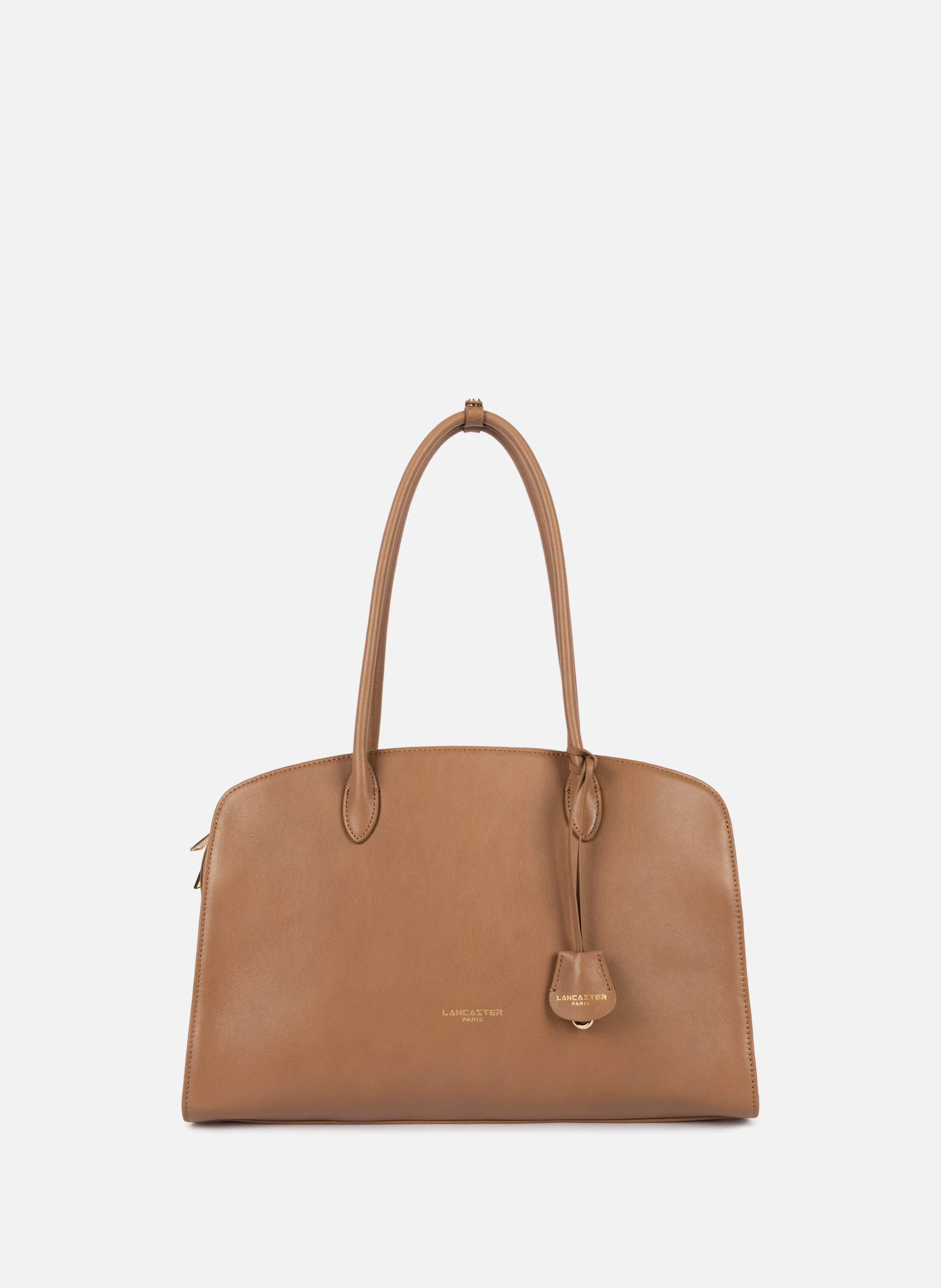 Grand sac cabas épaule - mademoiselle bonnie LANCASTER Marron
