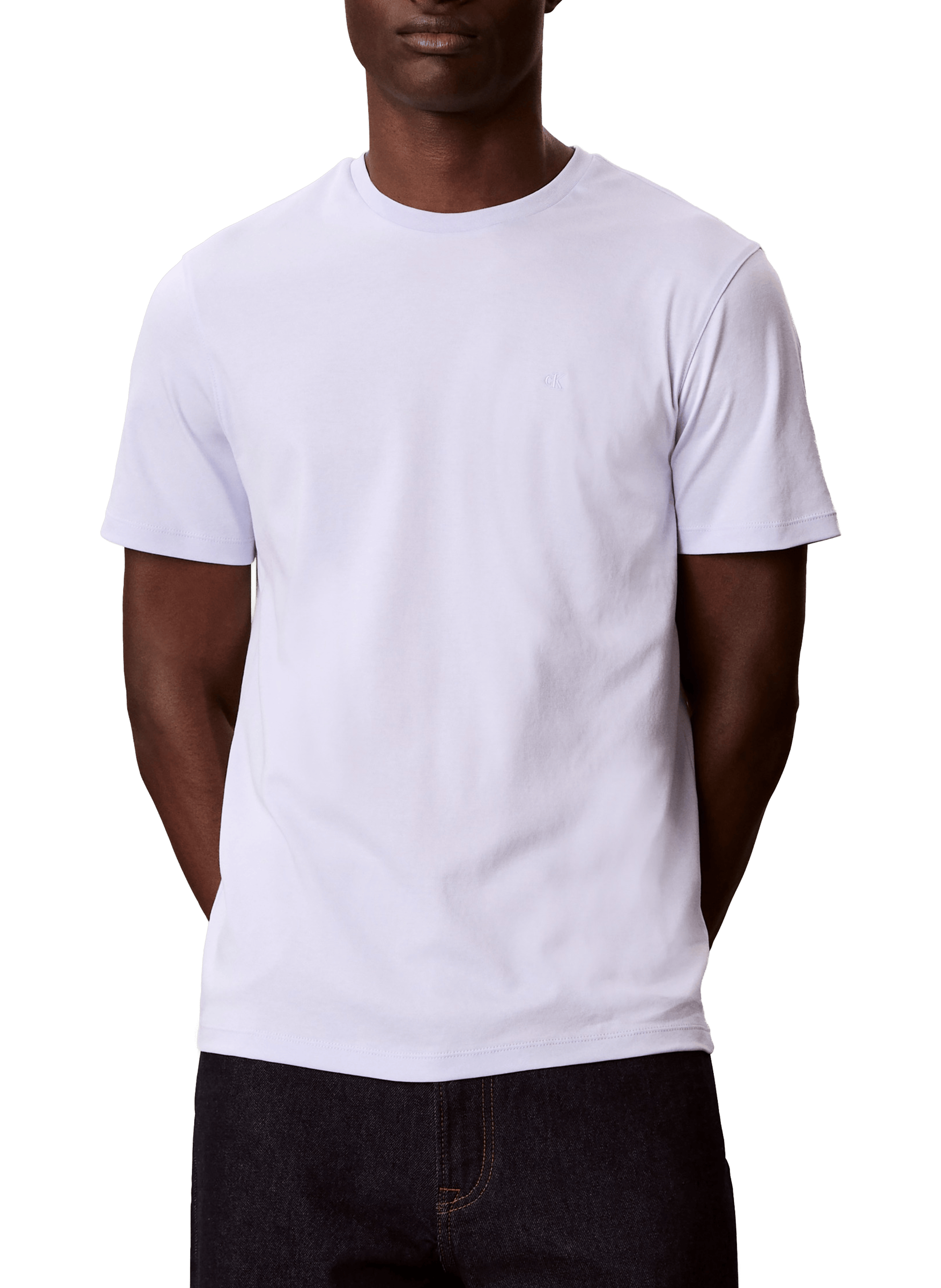 Classic Cotton T-Shirt CALVIN KLEIN Blue